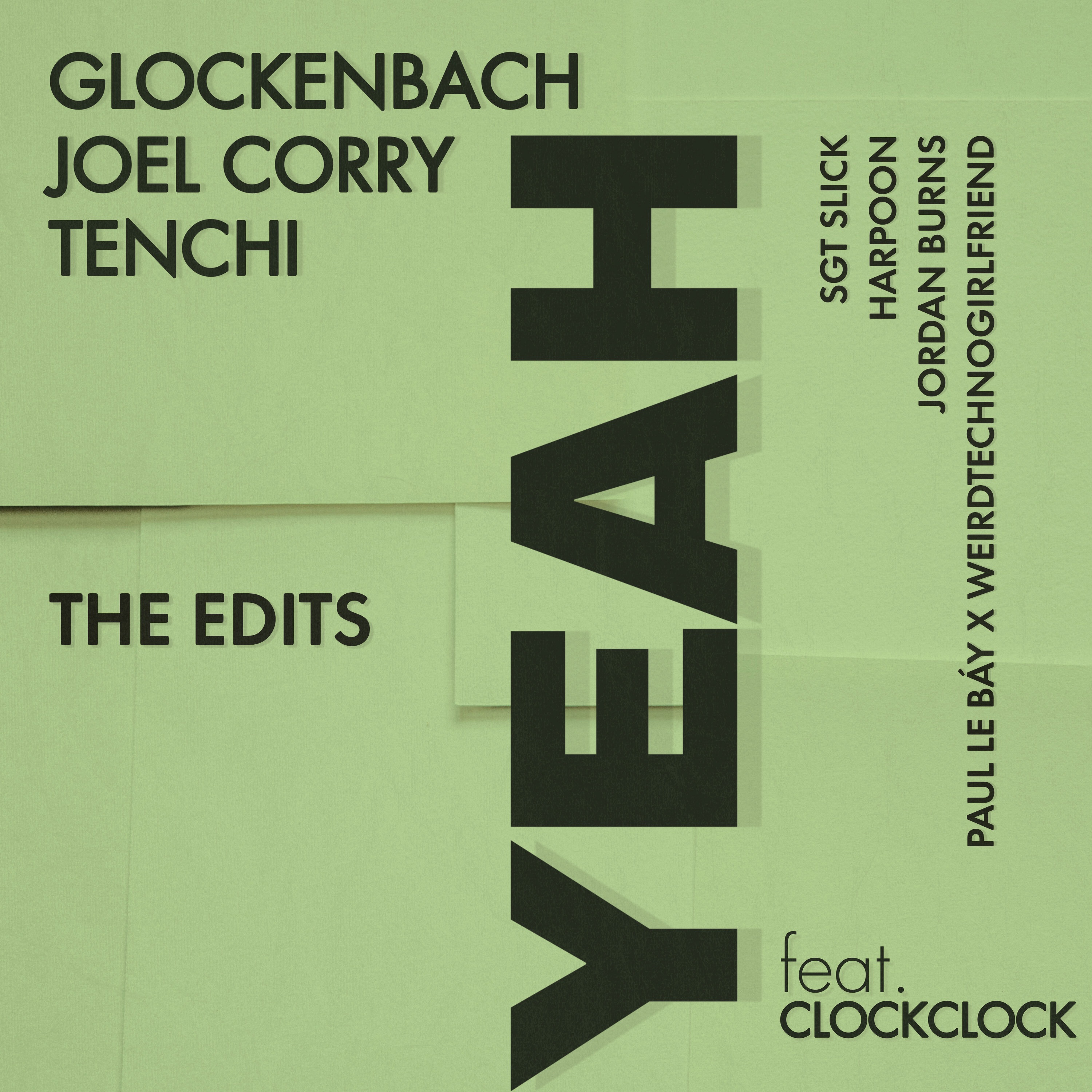 YEAH (feat. ClockClock) [The Edits] - Single album cover