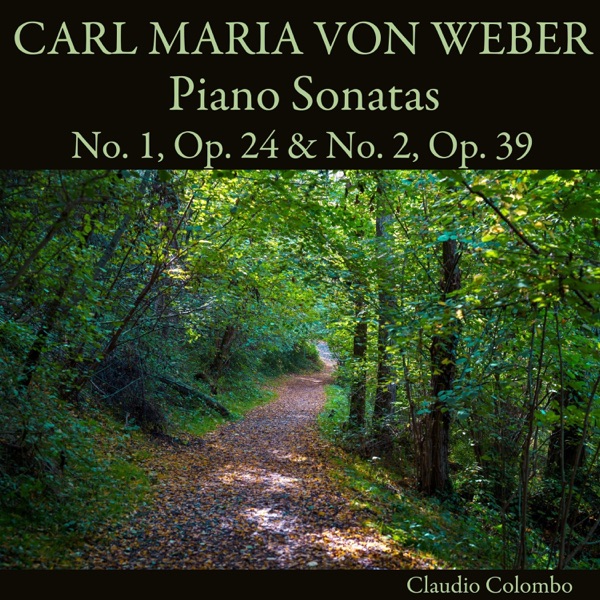 Carl Maria von Weber: Piano Sonatas No. 1, Op. 24 & No. 2, Op. 39 album cover