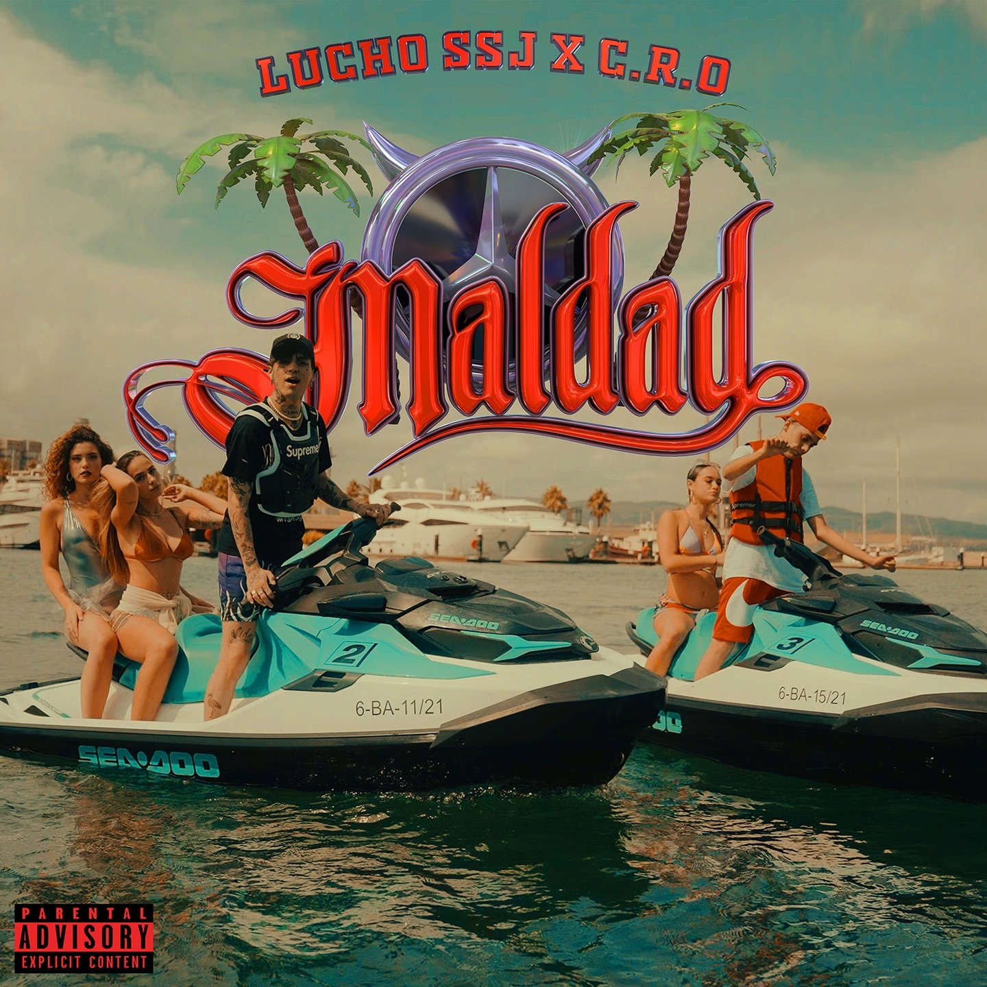 Maldad (feat. C.R.O) - Single album cover