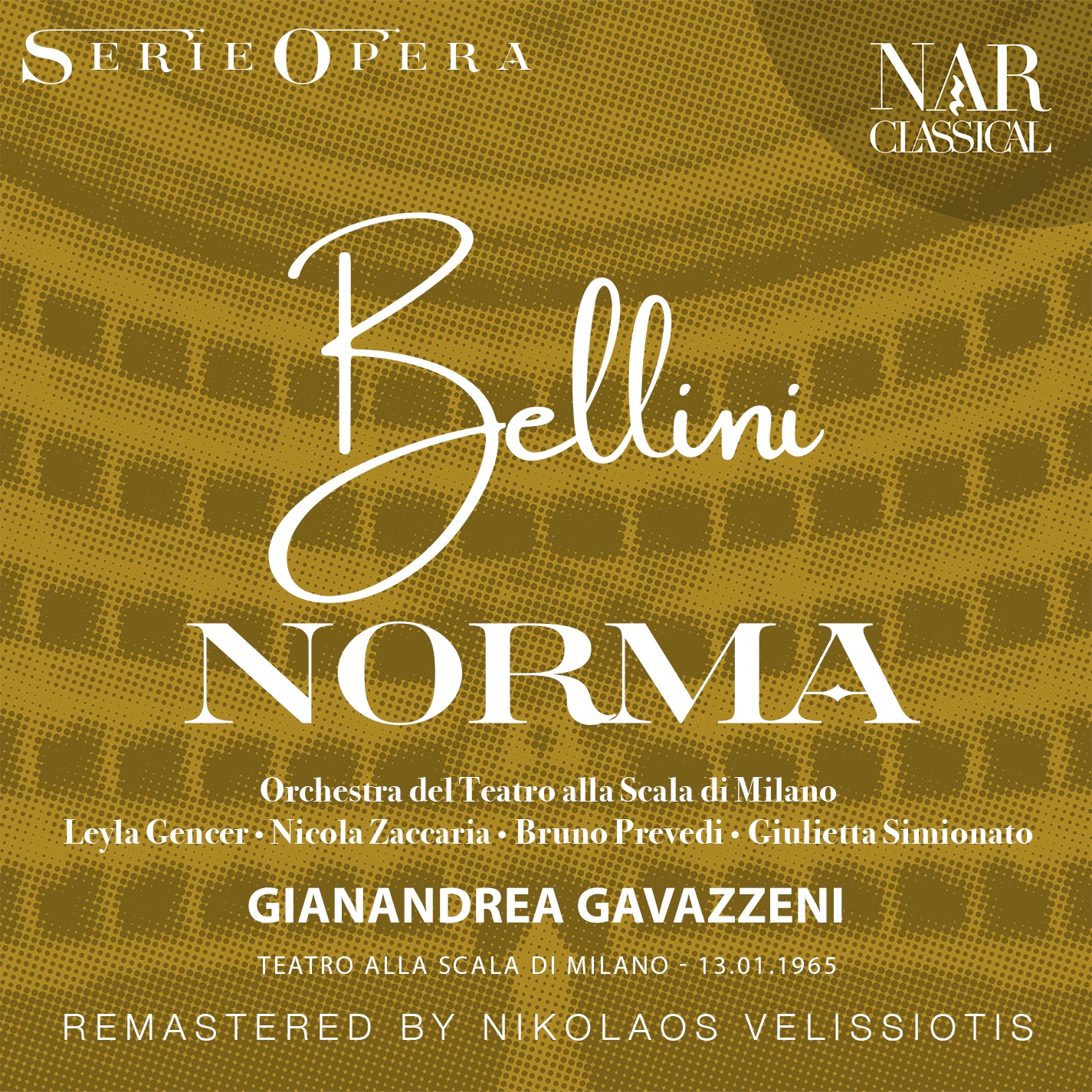 BELLINI: NORMA album cover