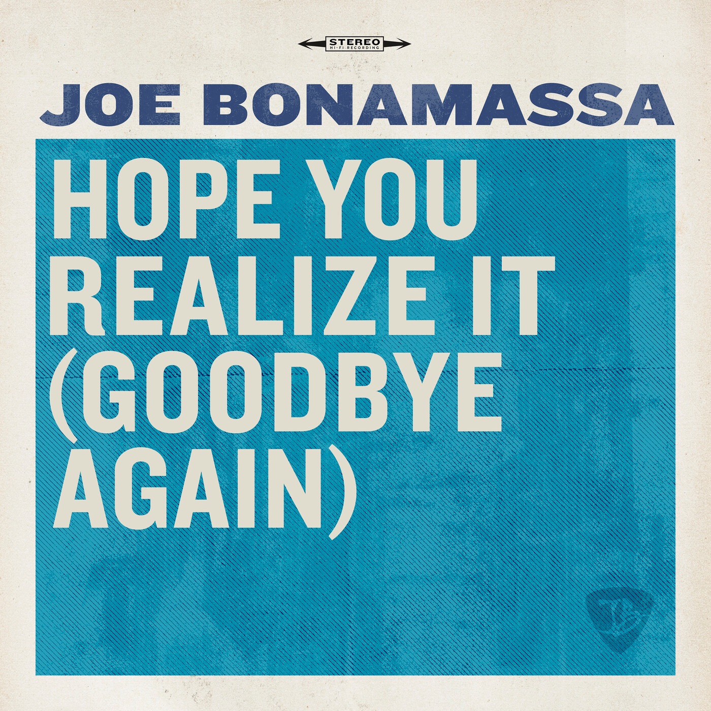 Hope You Realize It (Goodbye Again) - Single album cover