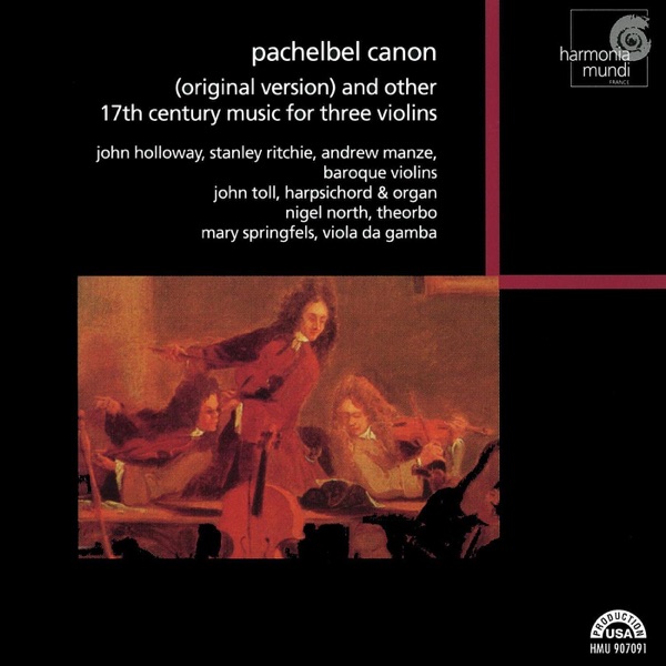 Pachelbel Canon and Other 17th Century Music for Three Violins (Original Version) album cover