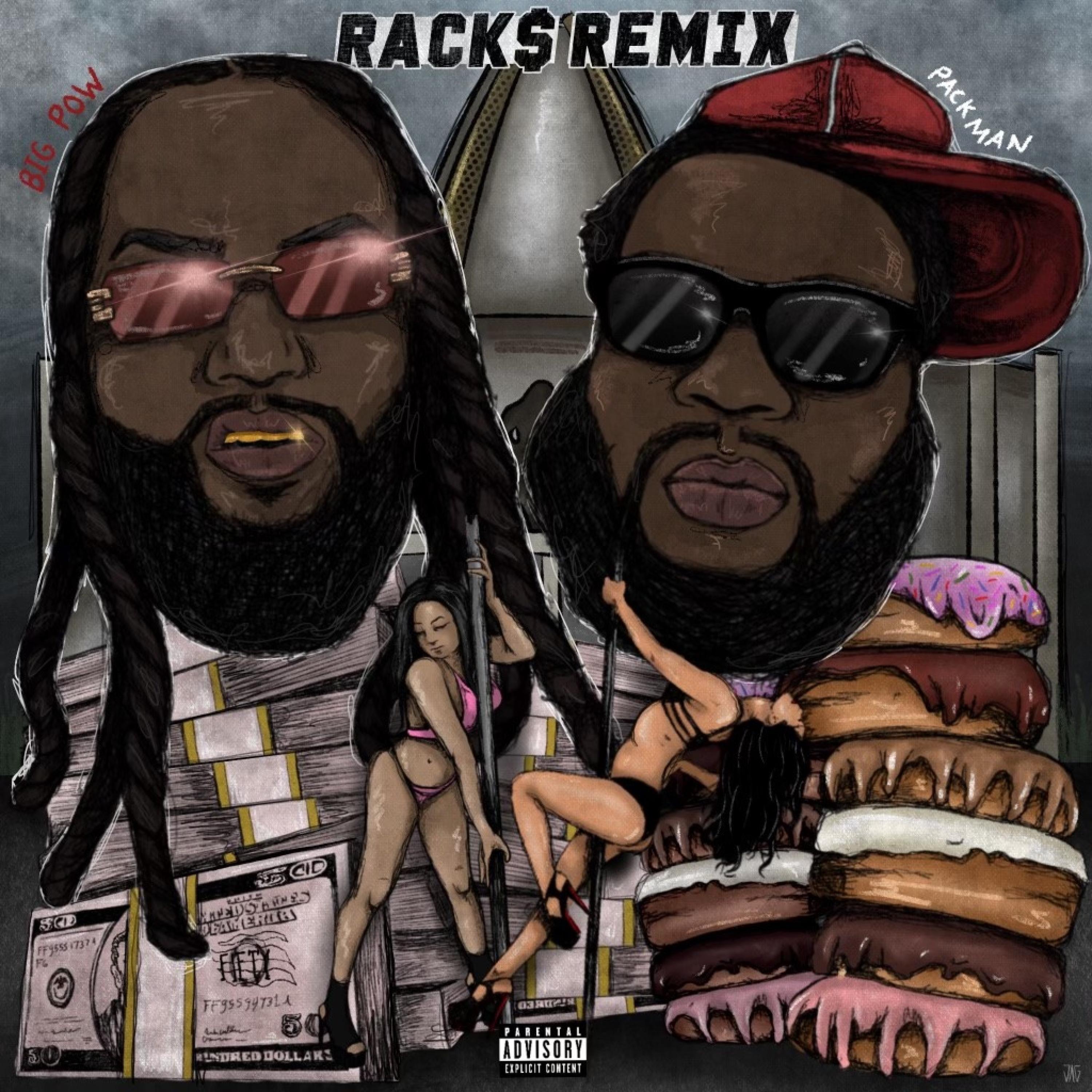 RACK$ (feat. Bfb Da Packman ) [remix] - Single album cover
