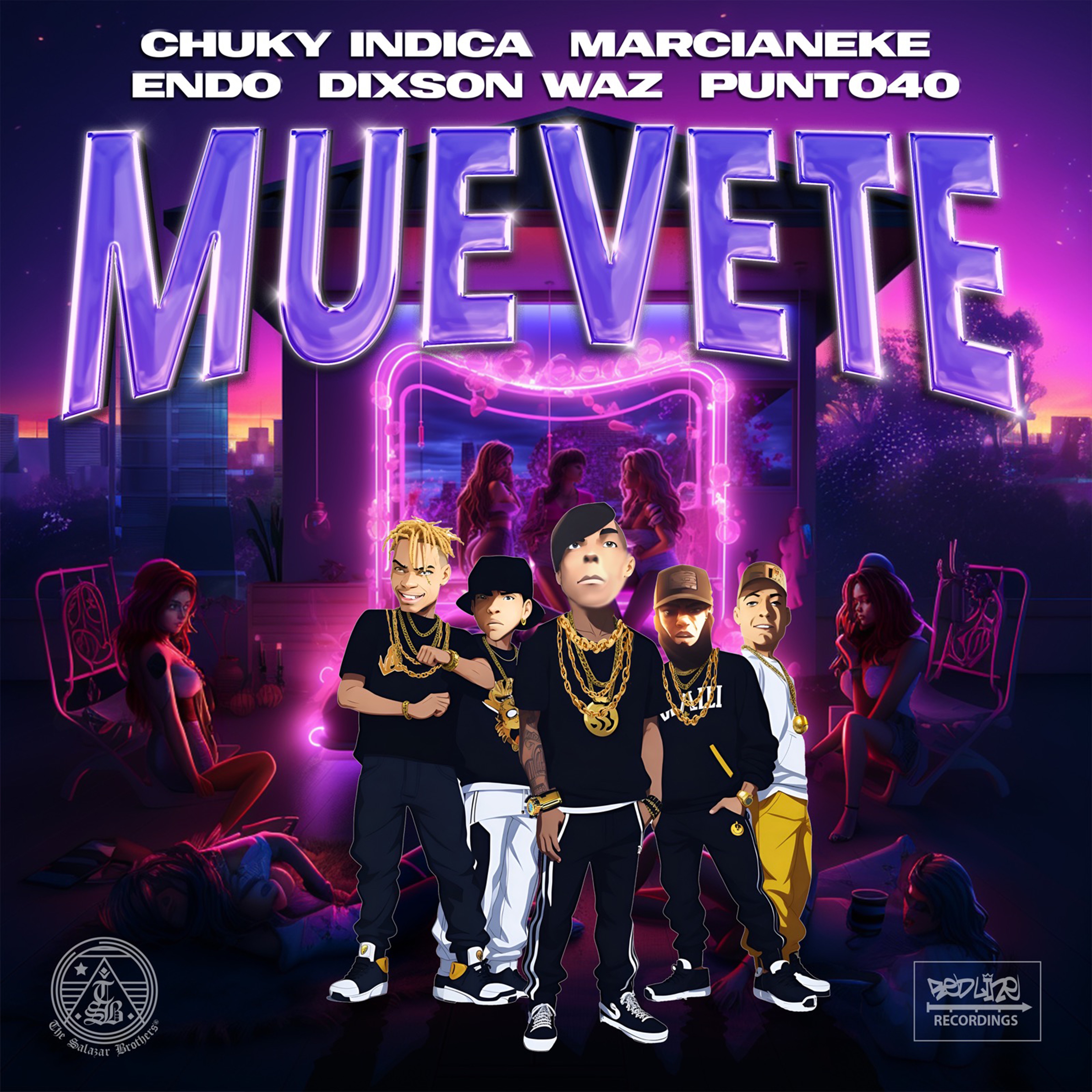 Muevete (feat. Endo & Dixson Waz) - Single album cover