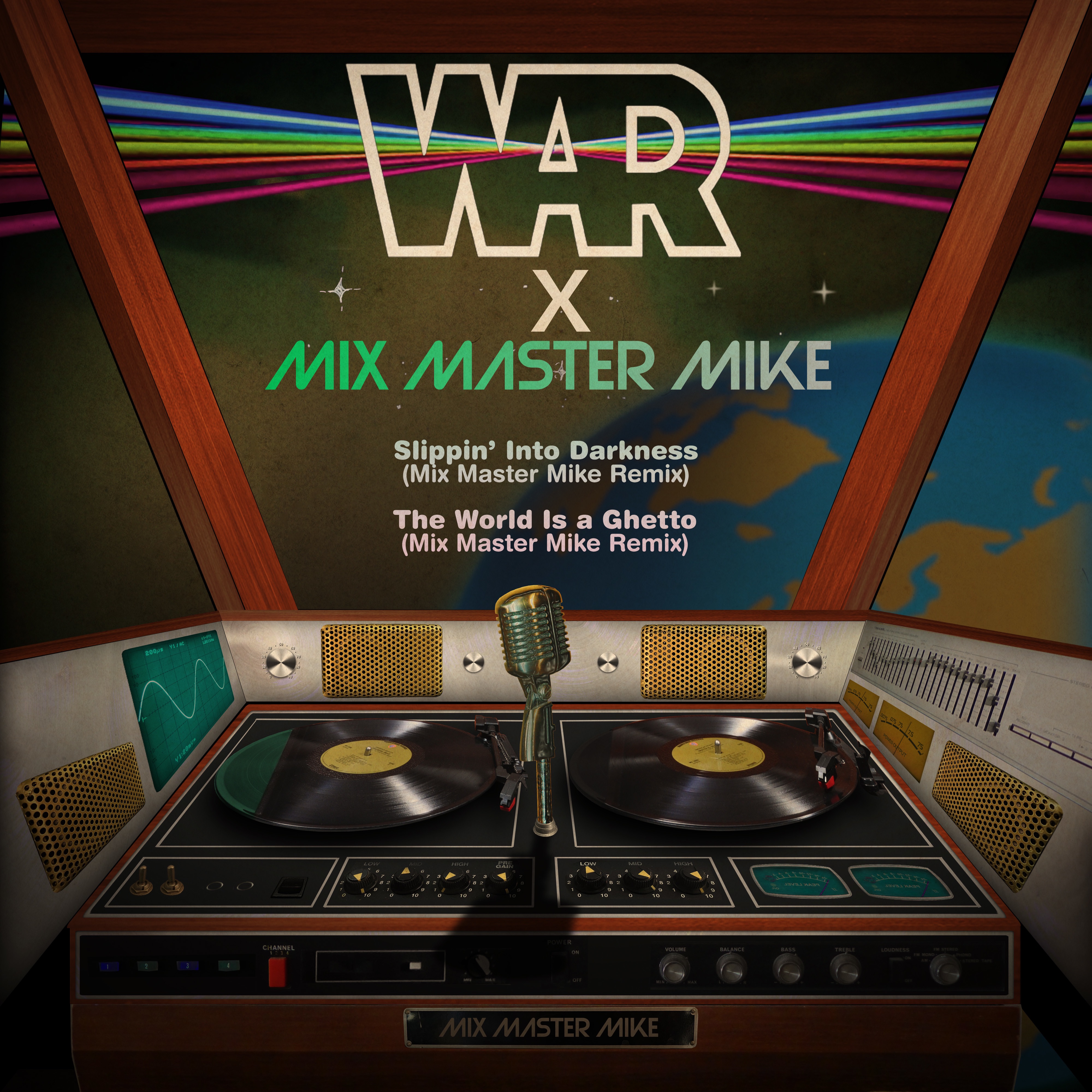 WAR (The Mix Master Mike Remixes) - Single album cover
