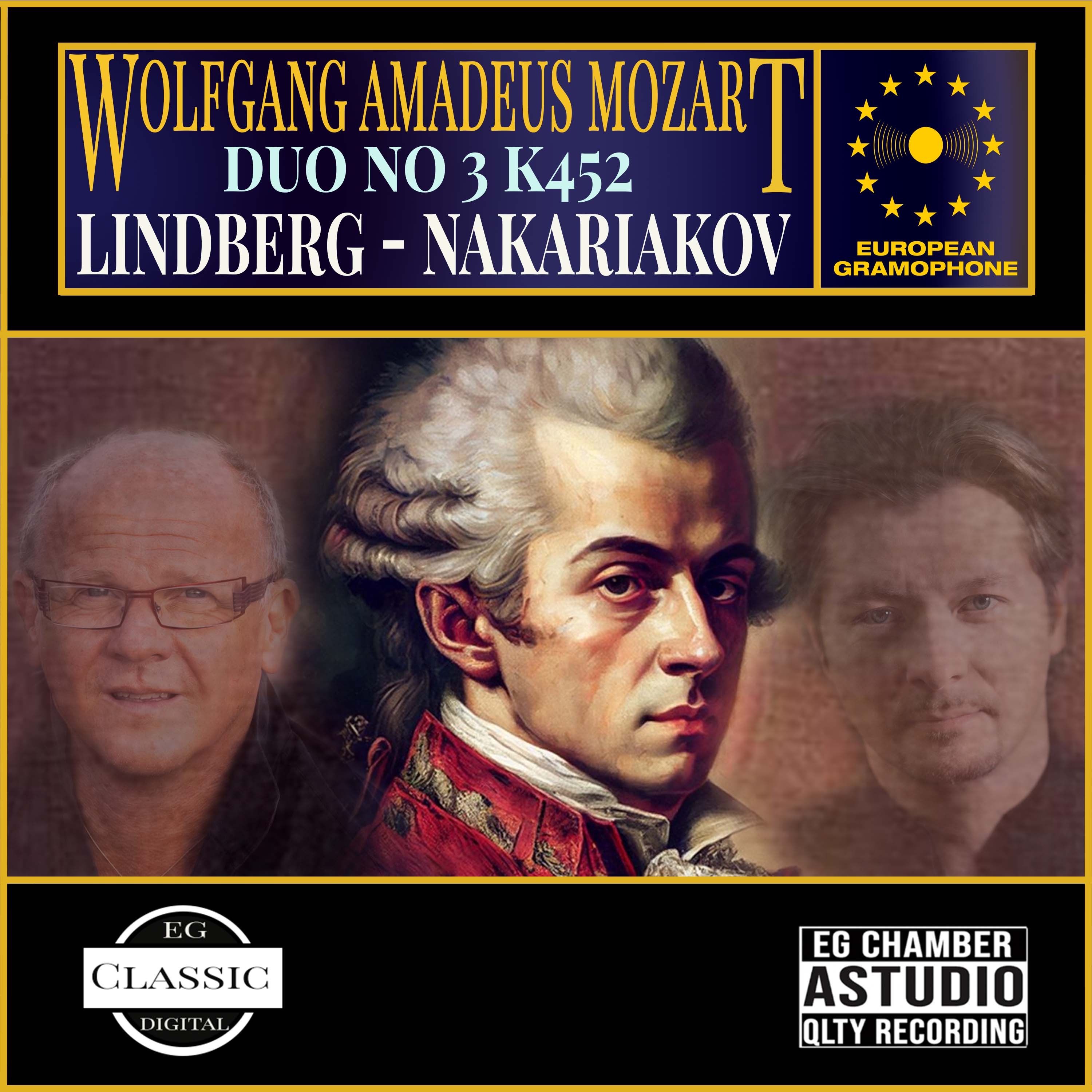 Mozart: Duo No 3 K452 - Single album cover