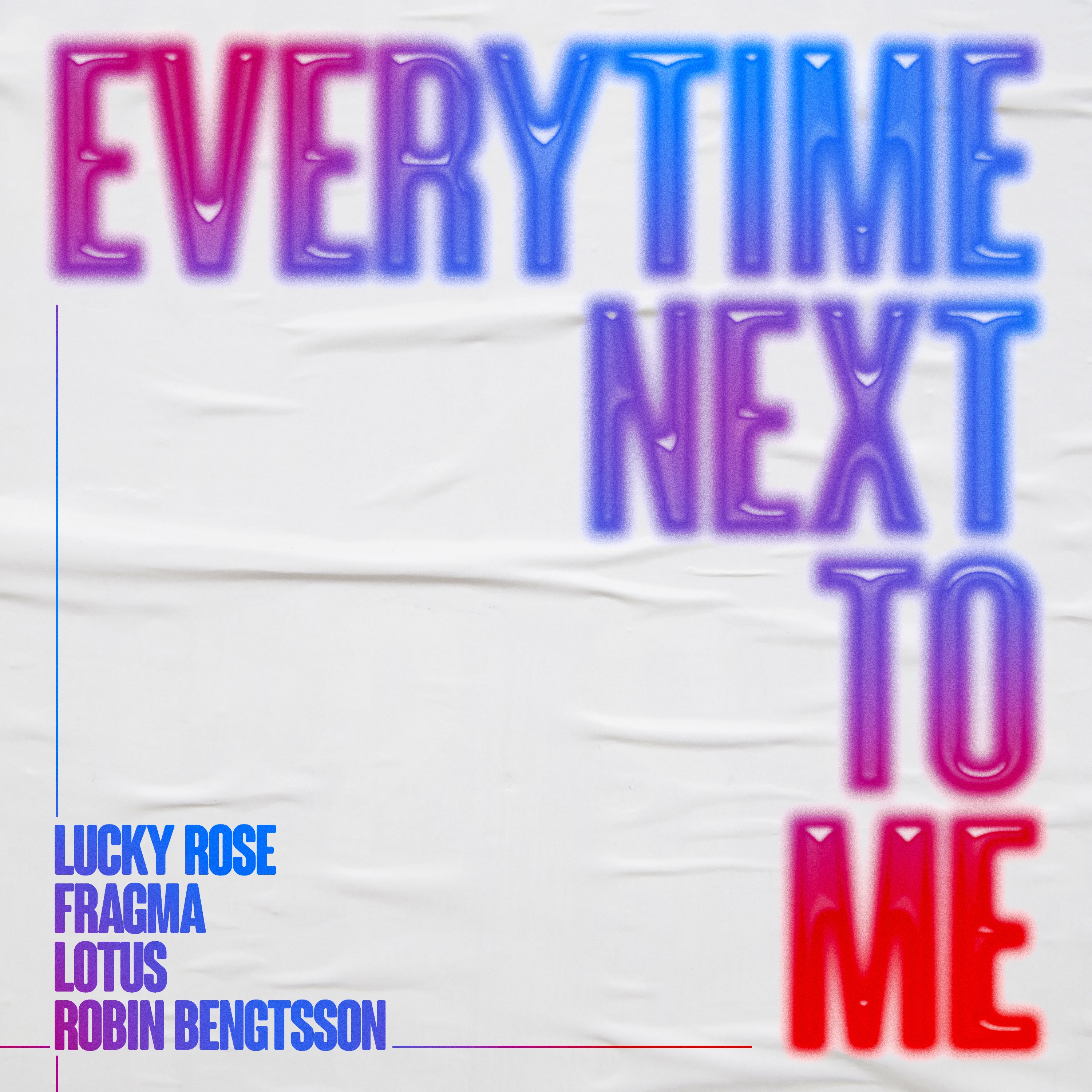 Everytime Next To Me (feat. Robin Bengtsson) - Single album cover