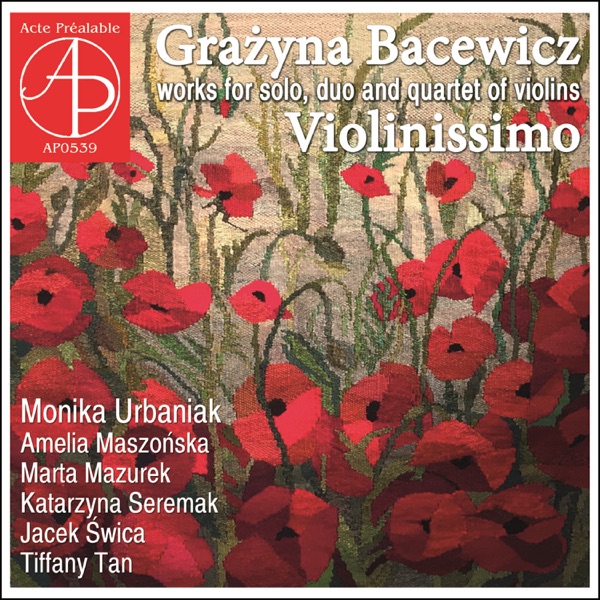 Bacewicz: Violinissim album cover