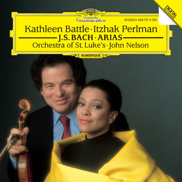 J.S. Bach: Arias for Soprano and Violin (Kathleen Battle Edition, Vol. 1) album cover