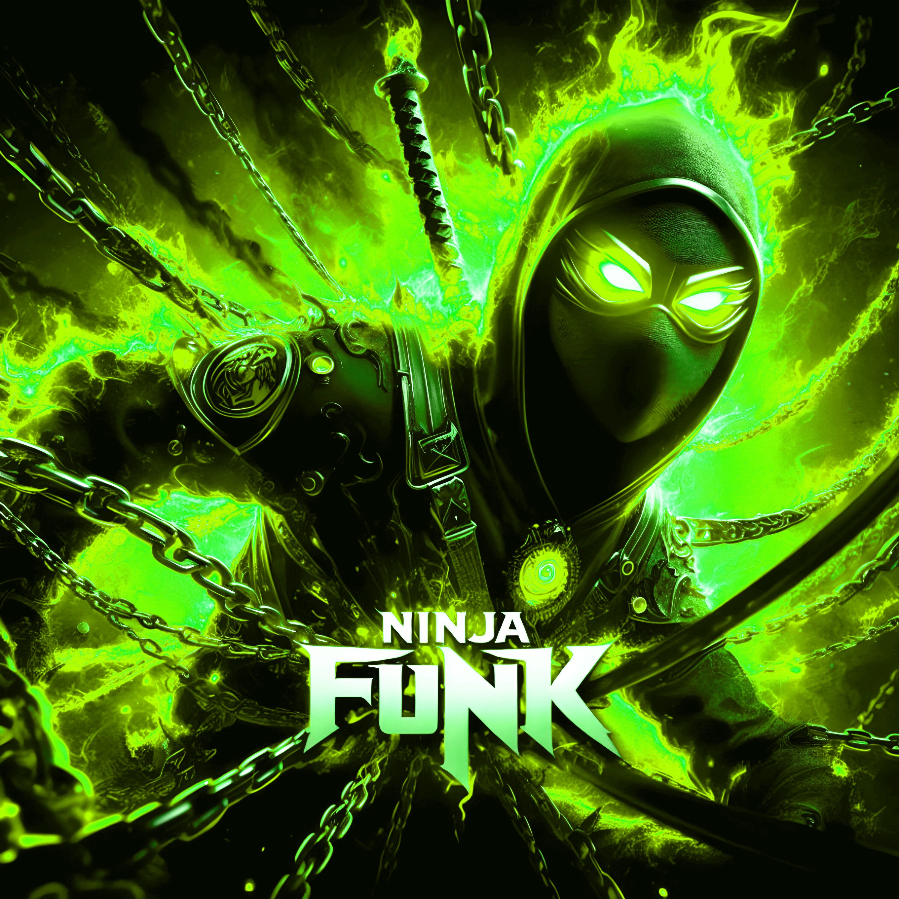 NINJA FUNK (Sped Up) - Single album cover