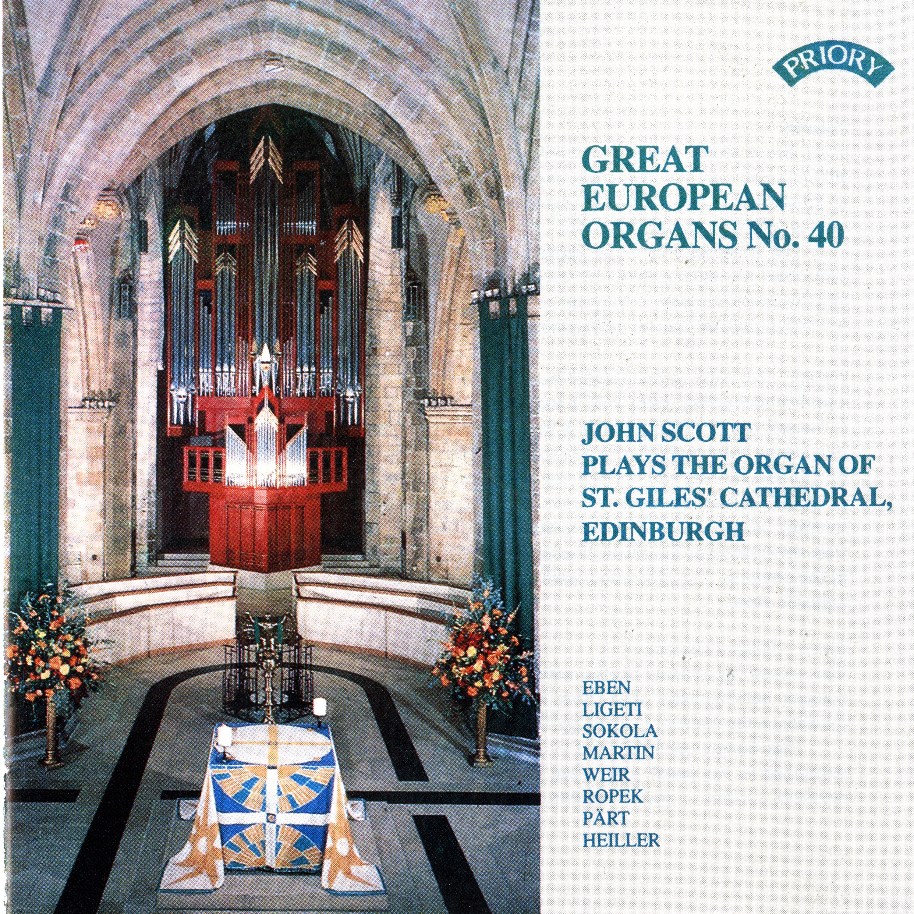 Great European Organs, Vol. 40: St. Giles' Cathedral, Edinburgh album cover
