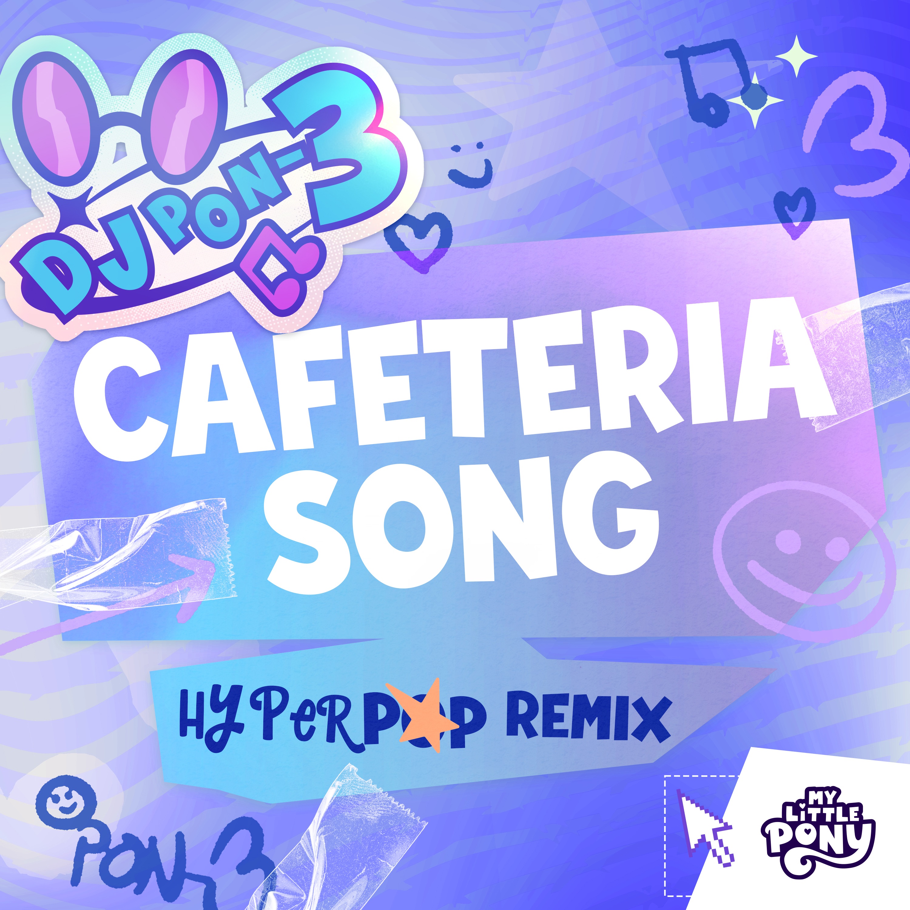 Equestria Girls (Cafeteria Song) [hyperpop remix] [DJ Pon-3's Version] - Single album cover