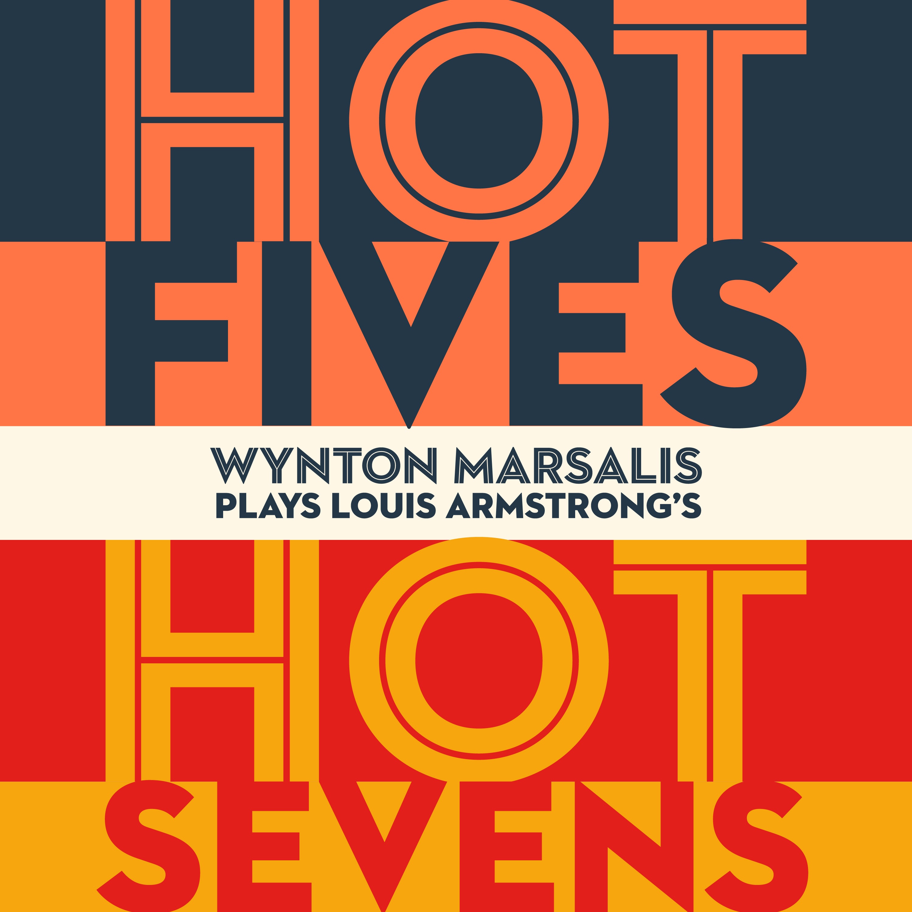Louis Armstrong's Hot Fives and Hot Sevens album cover