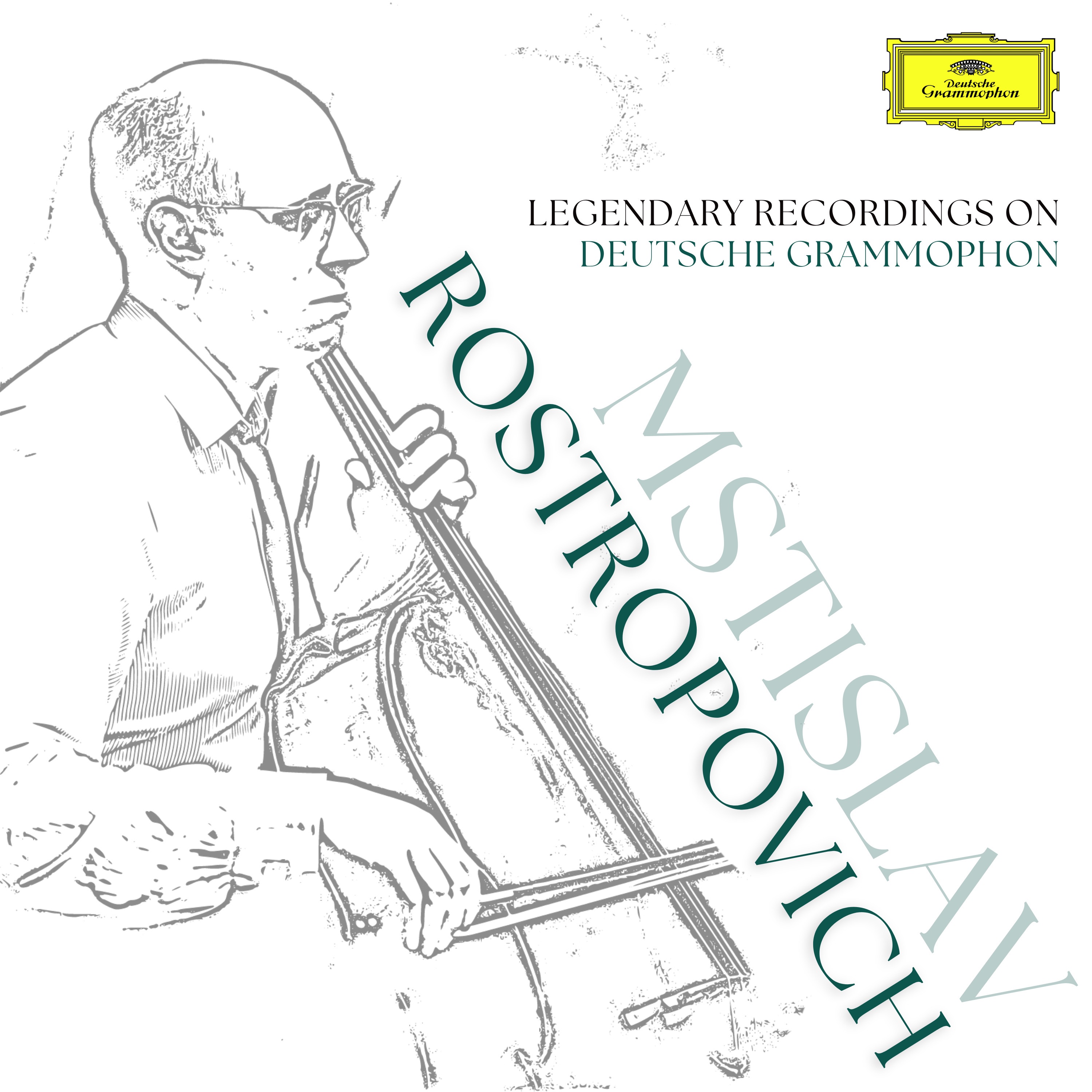 Rostropovich: Legendary Recordings on Deutsche Grammophon album cover
