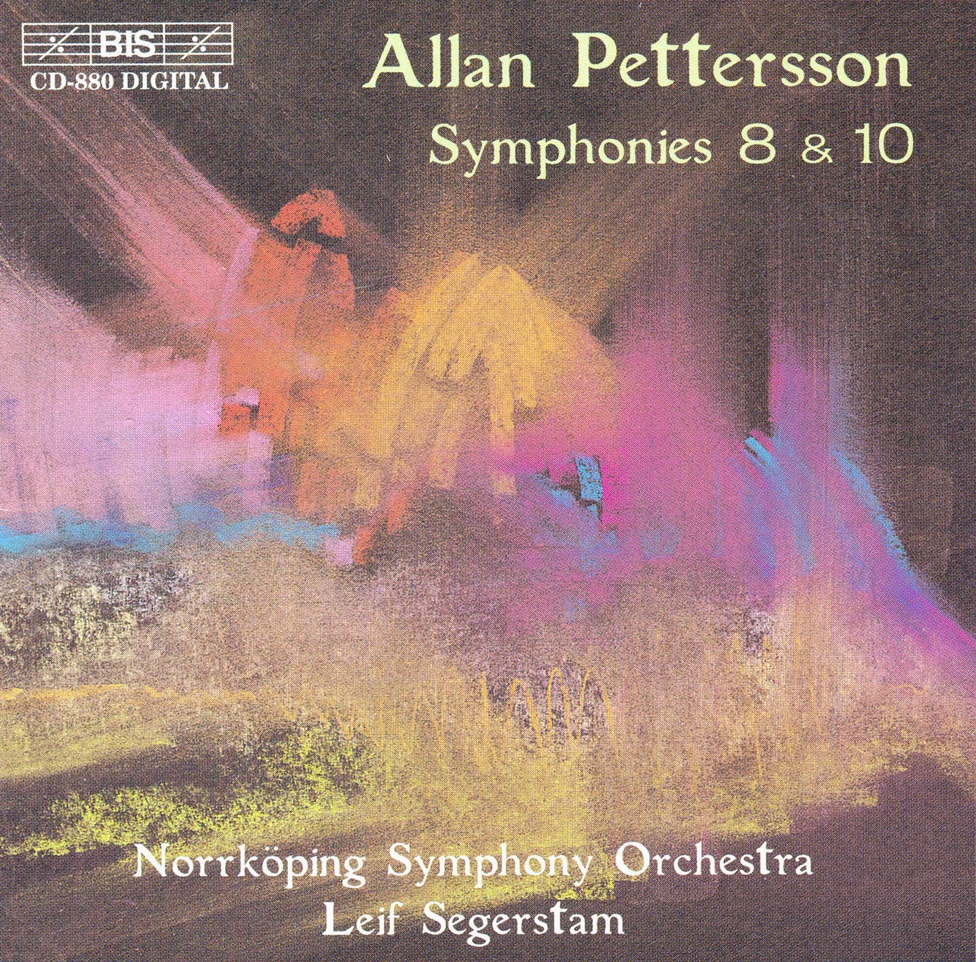 Pettersson: Symphonies Nos. 8 & 10 album cover