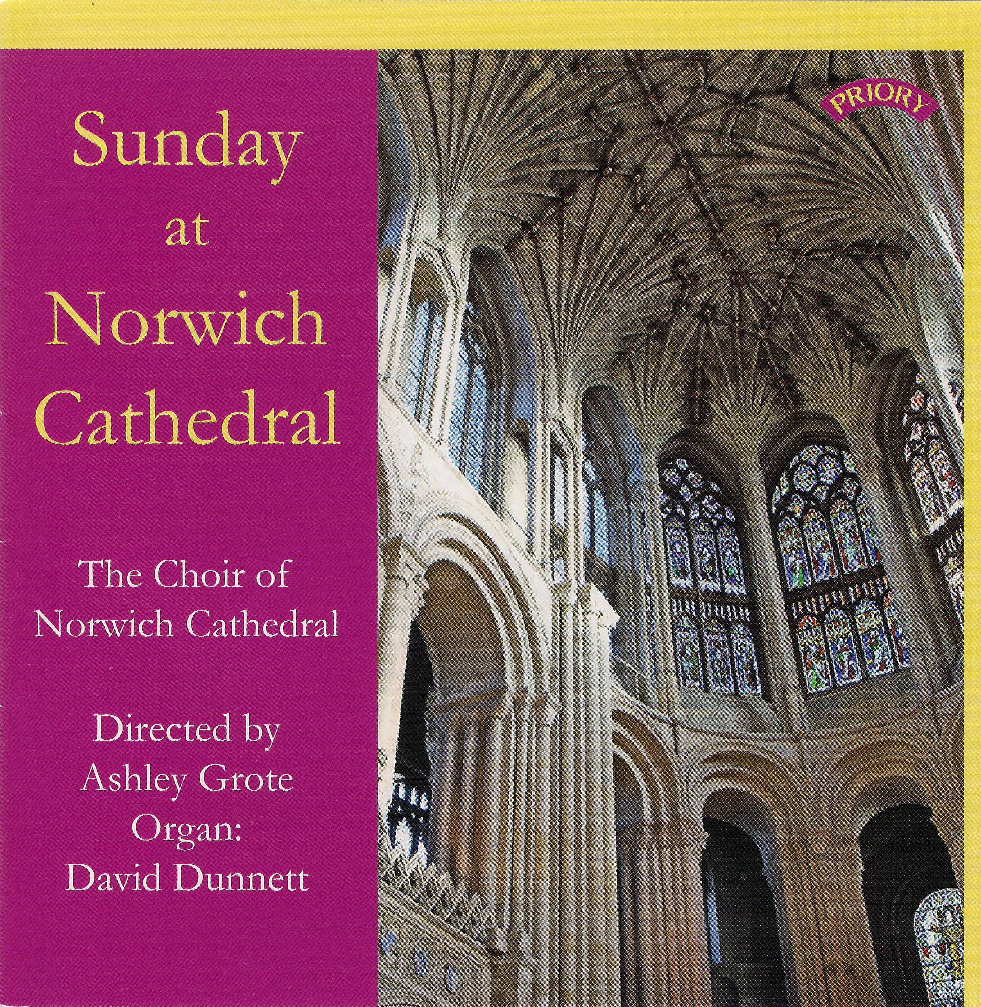 Sunday at Norwich Cathedral album cover