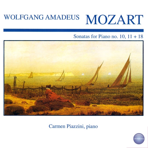 Mozart: Sonatas for Piano No. 10, 11 + 18 album cover