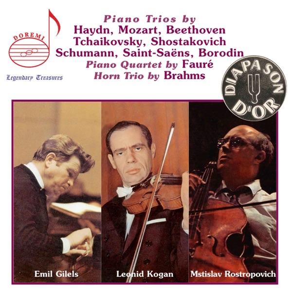 The Gilels-Kogan-Rostropovich Trio Recordings album cover