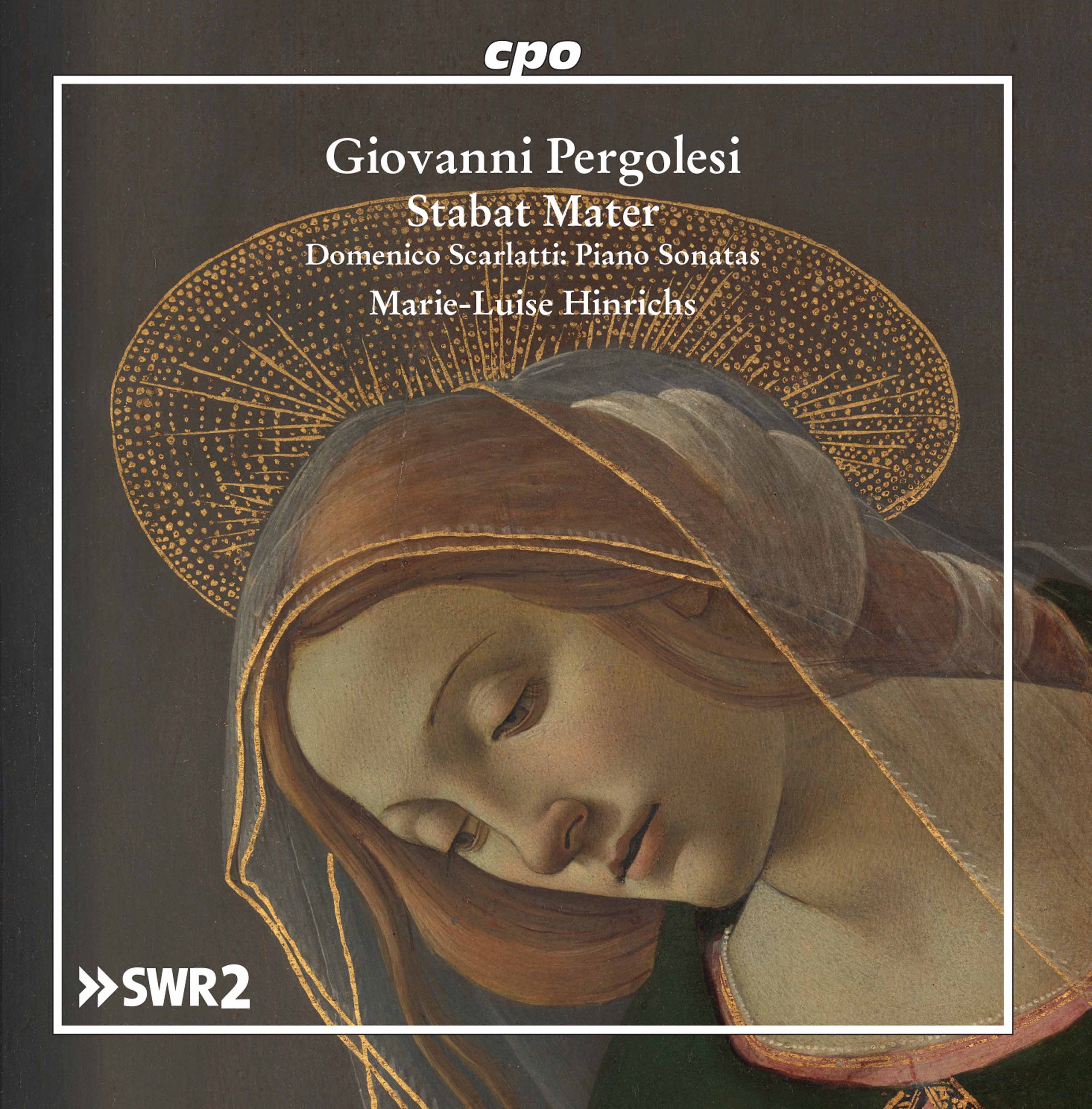 Pergolesi: Stabat mater, P. 77 - Scarlatti: Keyboard Sonatas album cover