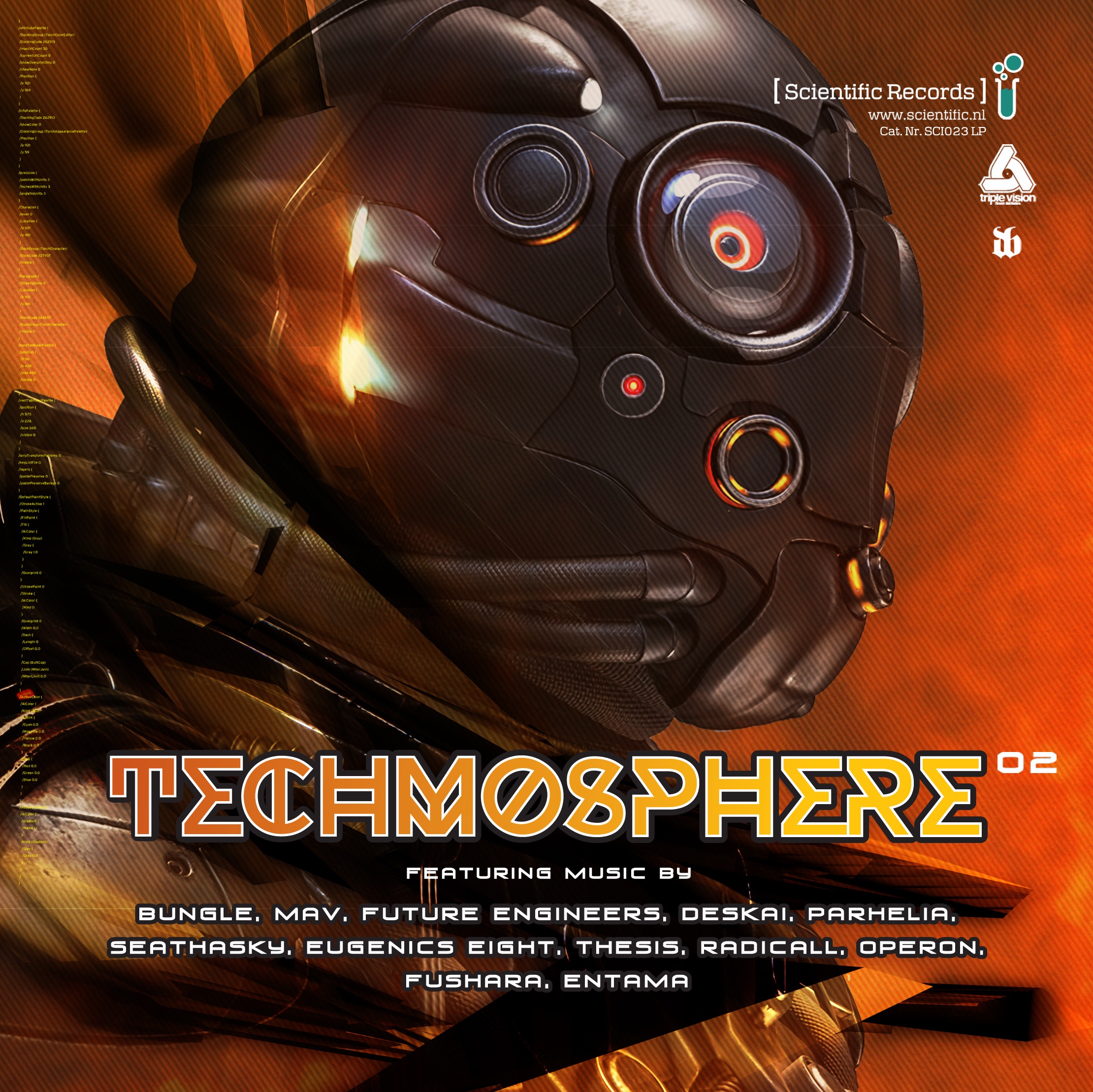 Techmosphere .02 Lp album cover