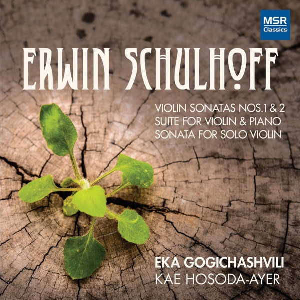 Erwin Schulhoff: Music for Violin and Piano album cover