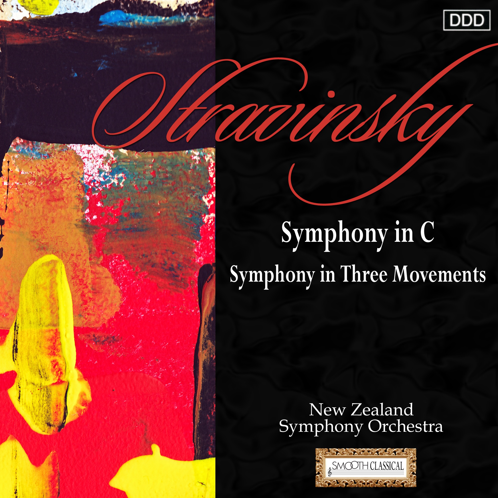 Stravinsky: Symphony in C - Symphony in Three Movements album cover
