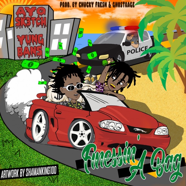 Finessin' a Bag (feat. Yung Bans) - Single album cover
