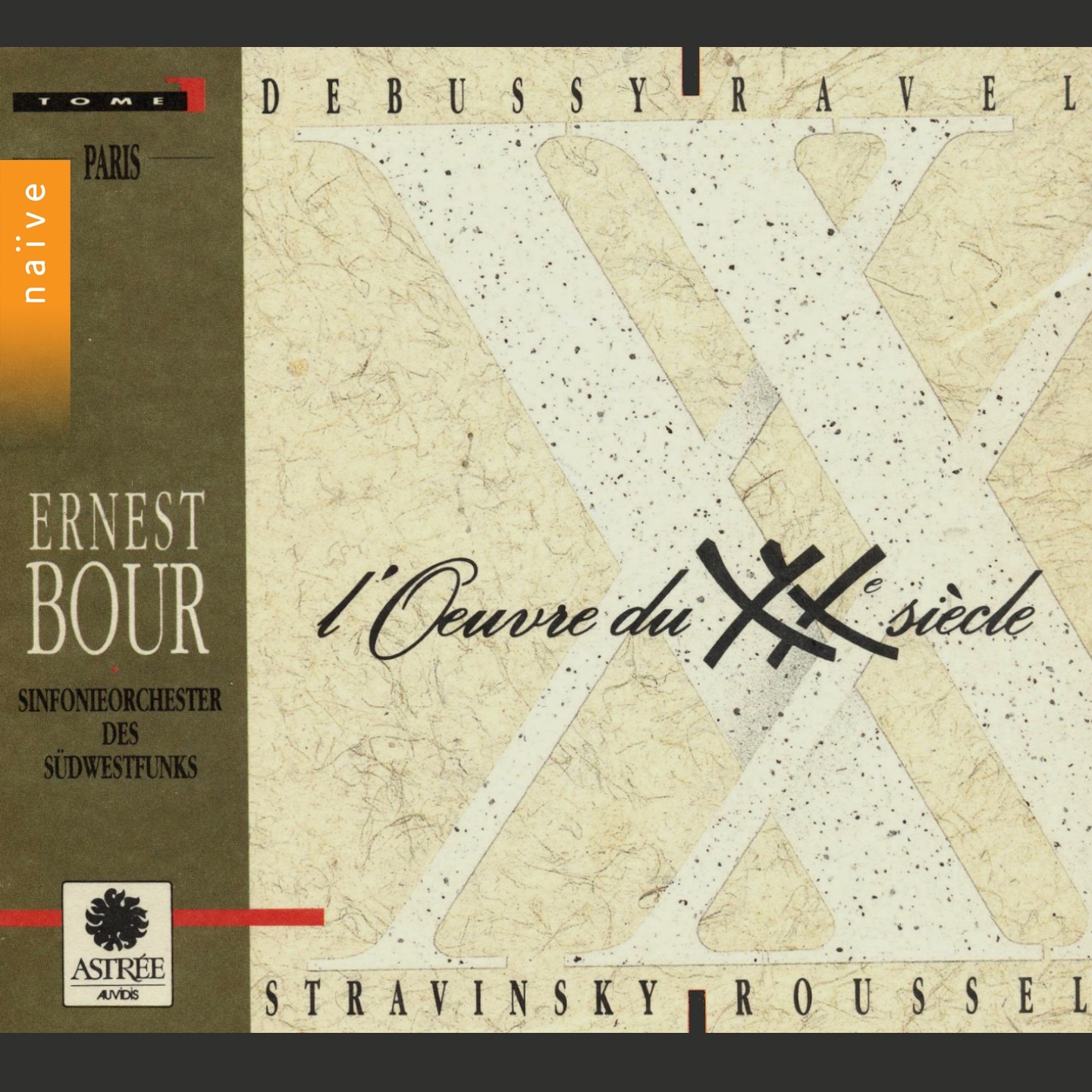 Ernest Bour: L'œuvre du XXe siècle, Vol. 1: Paris album cover