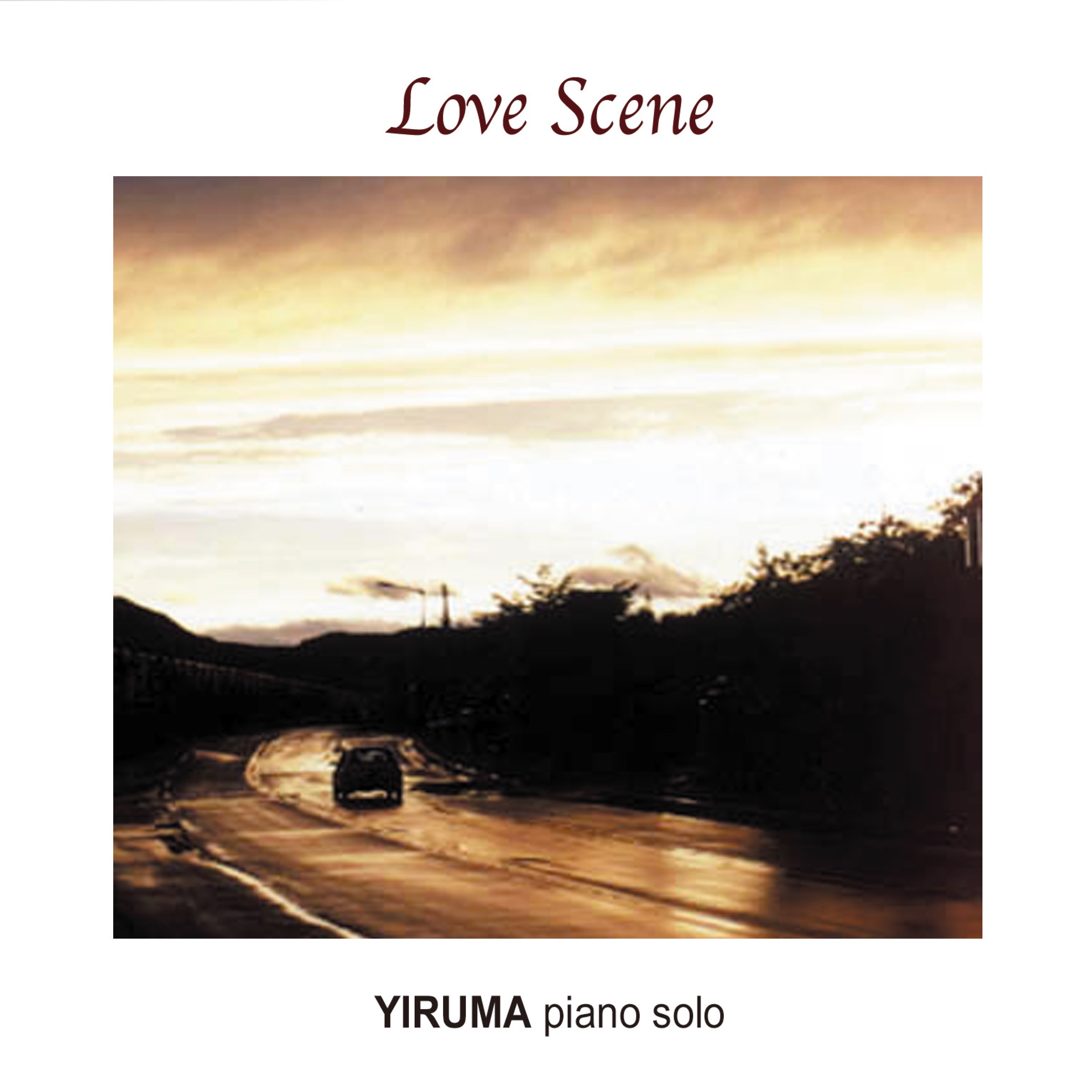Yiruma Debut Album 'Love Scene' (The Original & the Very First Recording) album cover