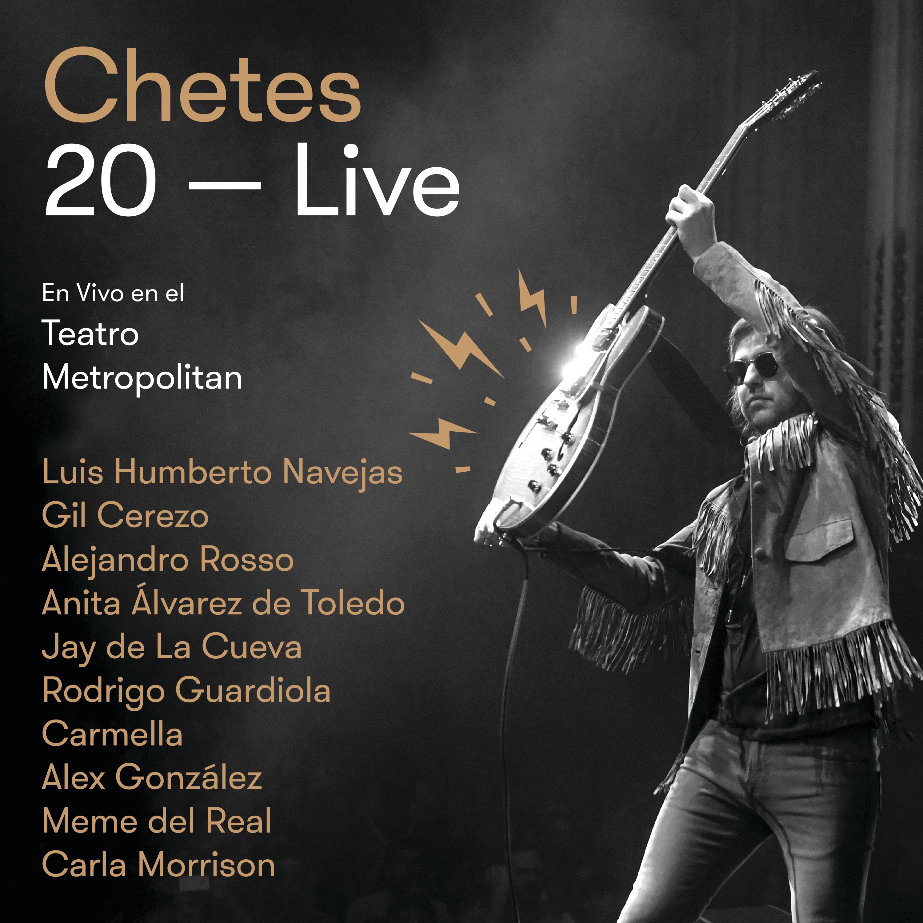 Chetes 20 Live album cover