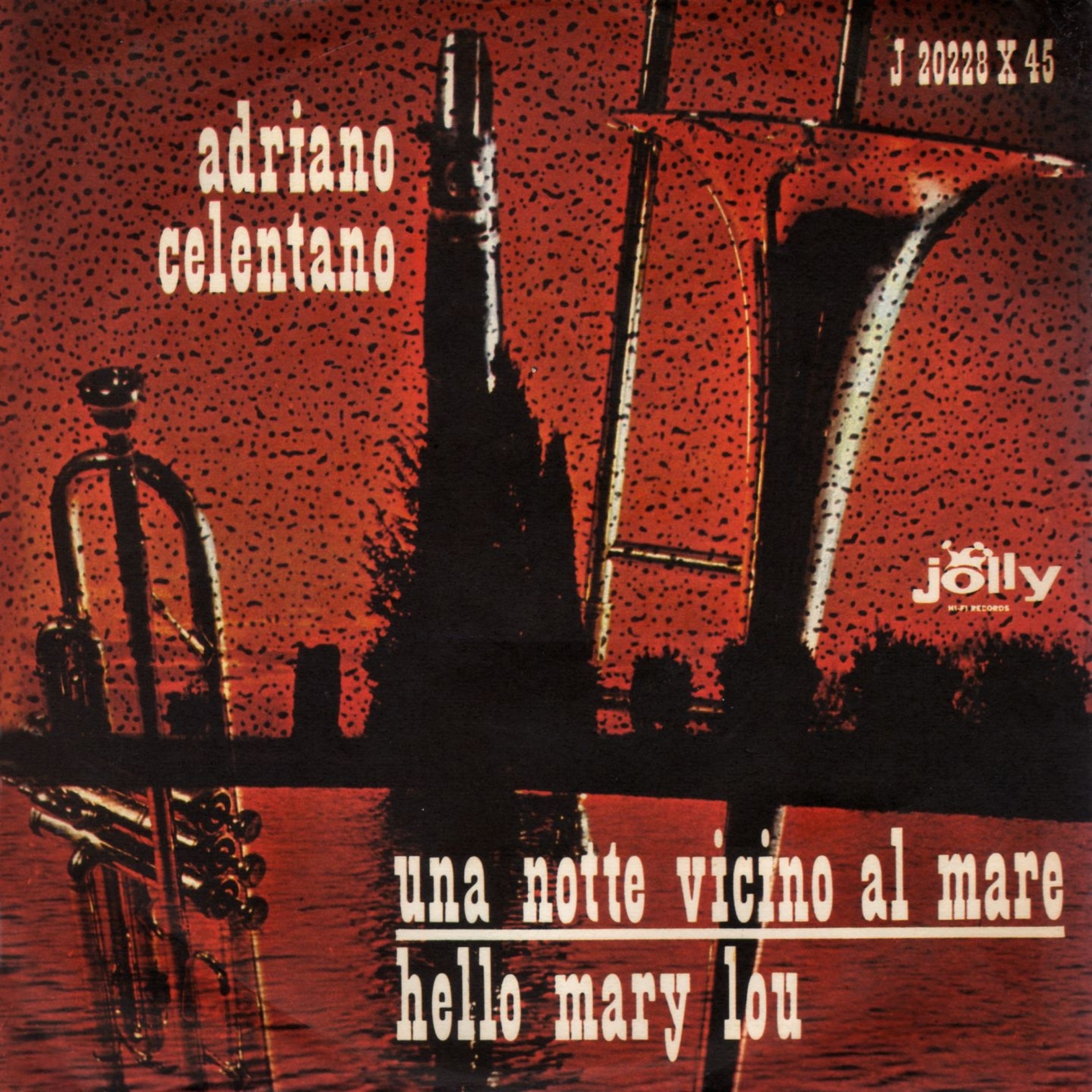 Una notte vicino al mare - Hello Mary Lou - Single album cover