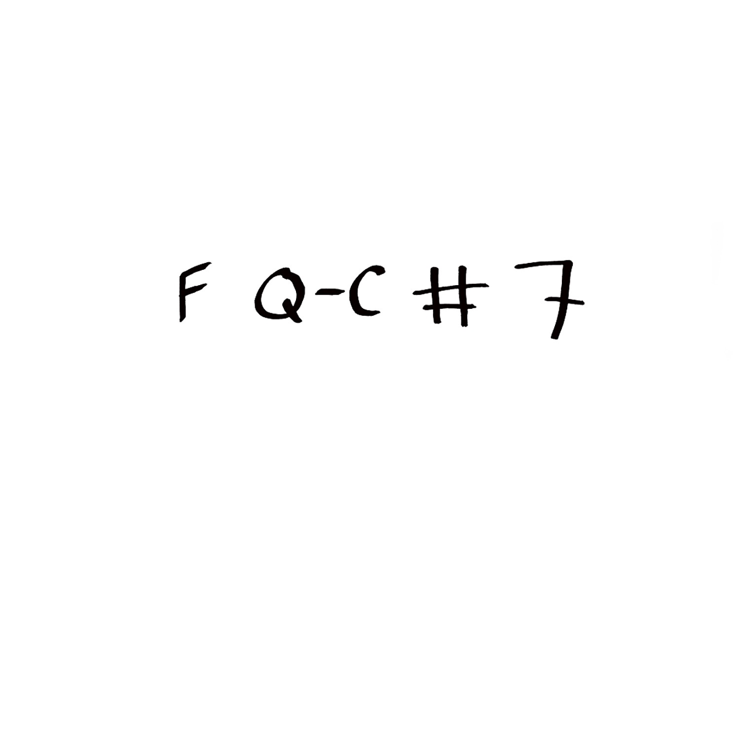 F Q-C # 7 - Single album cover