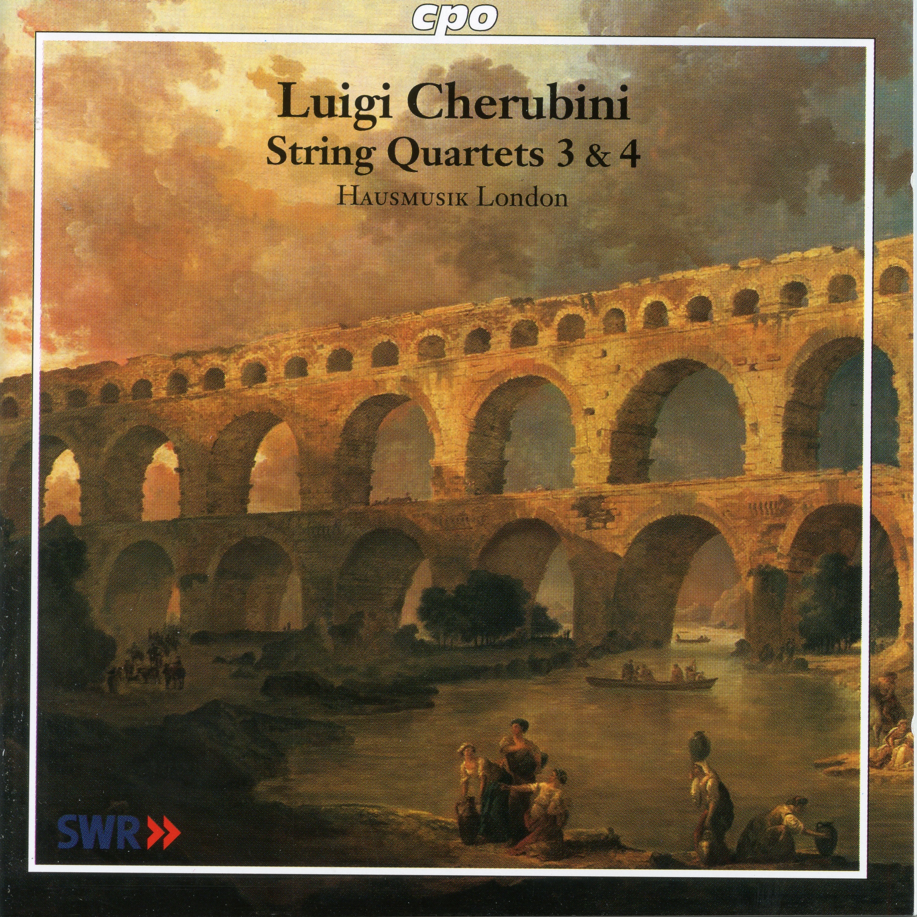 Cherubini: String Quartets Nos. 3 & 4 album cover