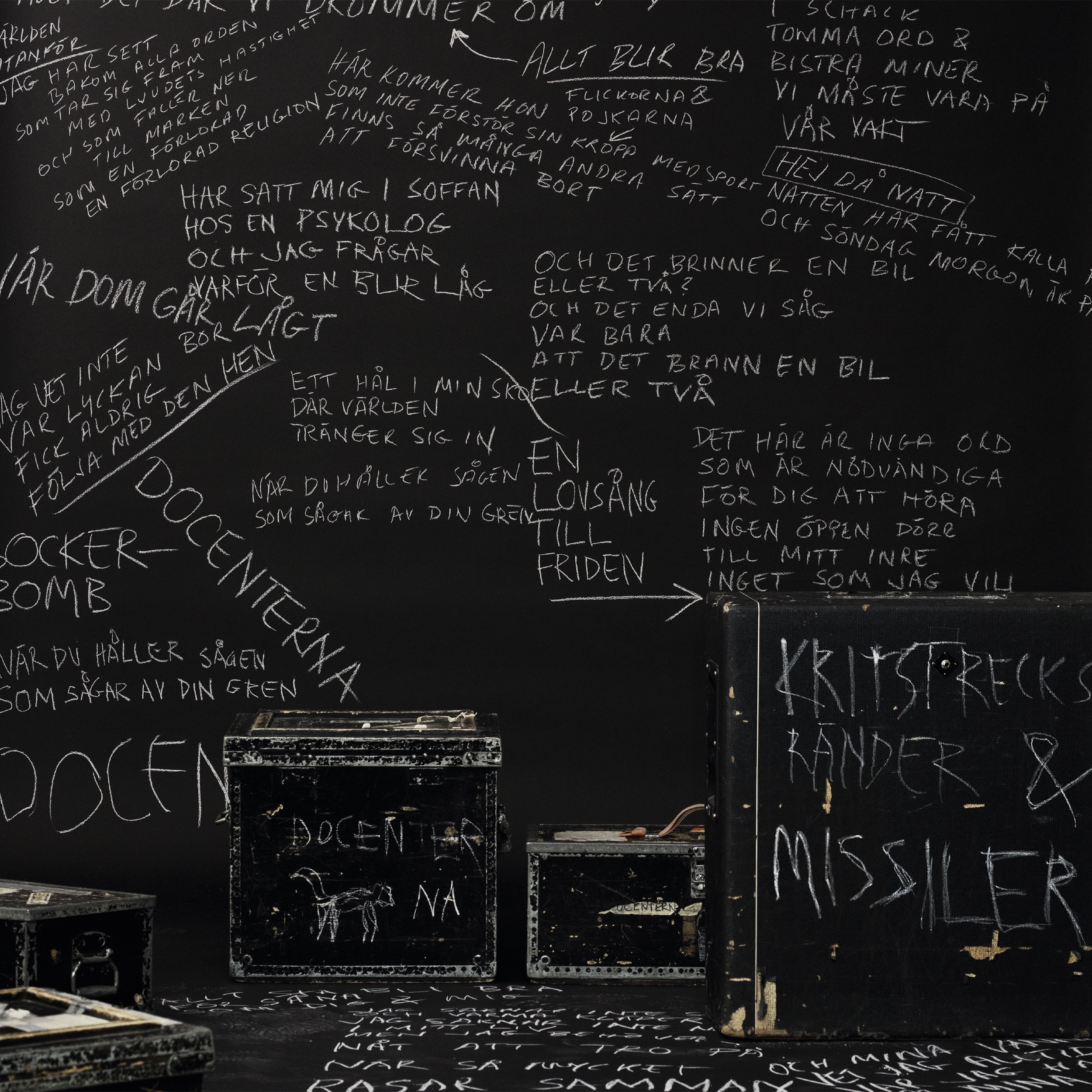 Kritstrecksränder Och Missiler album cover