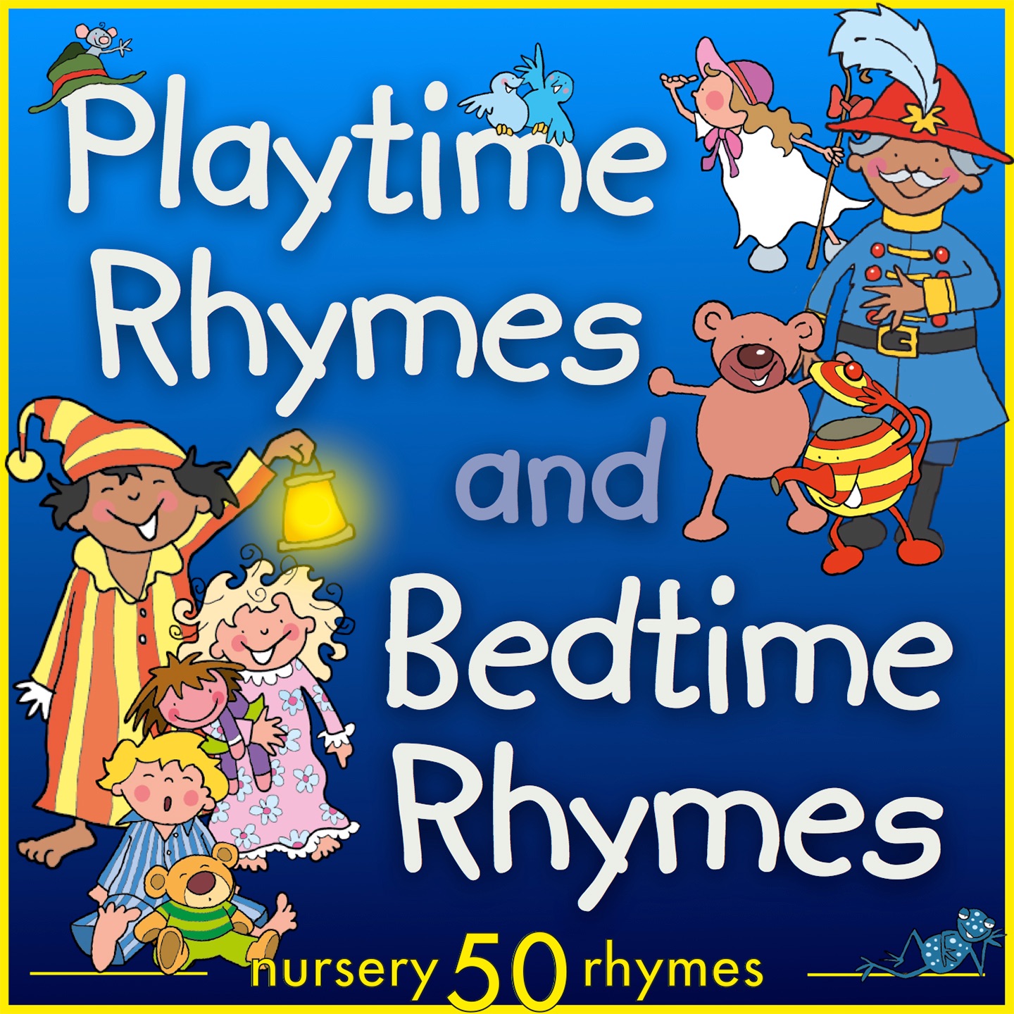 Playtime Rhymes and Bedtime Rhymes album cover