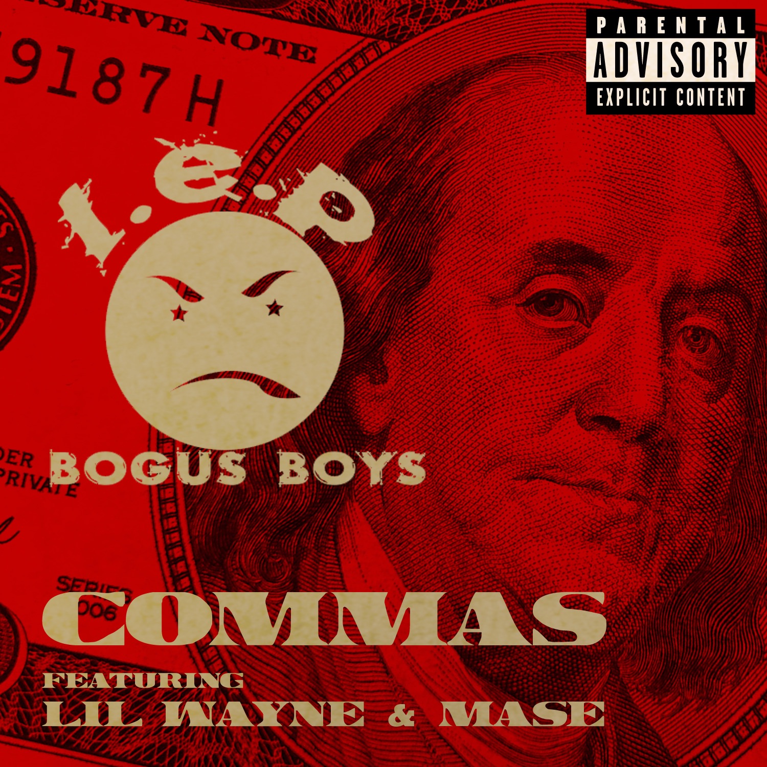 Commas (feat. Lil Wayne & Mase) - Single album cover