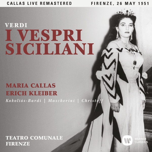Verdi: I vespri siciliani (1951 - Florence) - Callas Live Remastered album cover