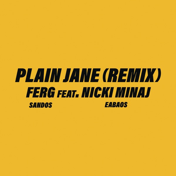 Plain Jane REMIX (feat. Nicki Minaj) - Single album cover