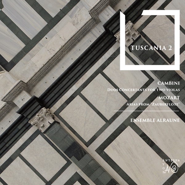 Tuscania, Vol. 2 (Mozart Transcriptions from Zauberflöte & Cambini Duos for Two Violas) album cover