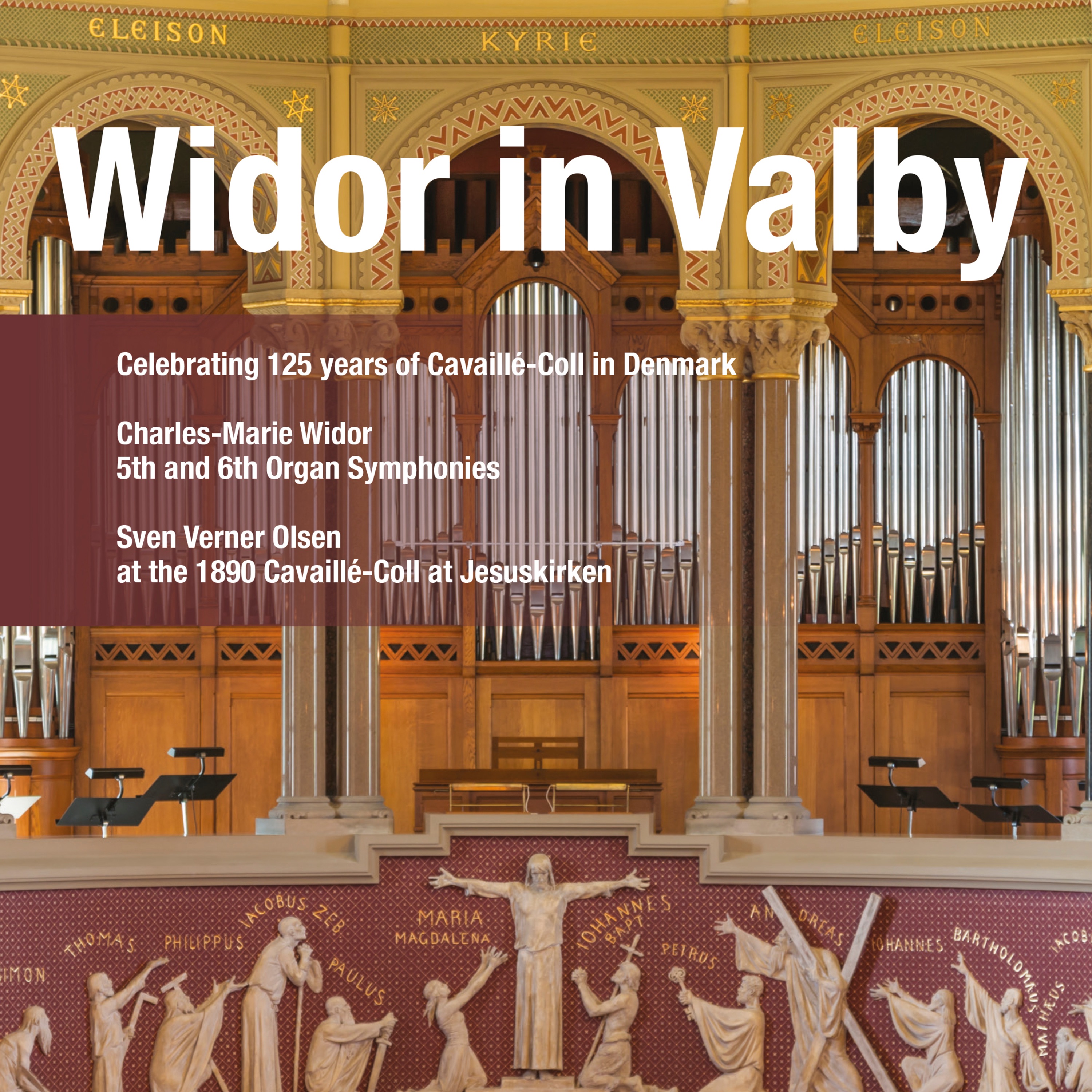 Widor in Valby - Celebrating 125 Years of Cavaillé-Coll in Denmark album cover