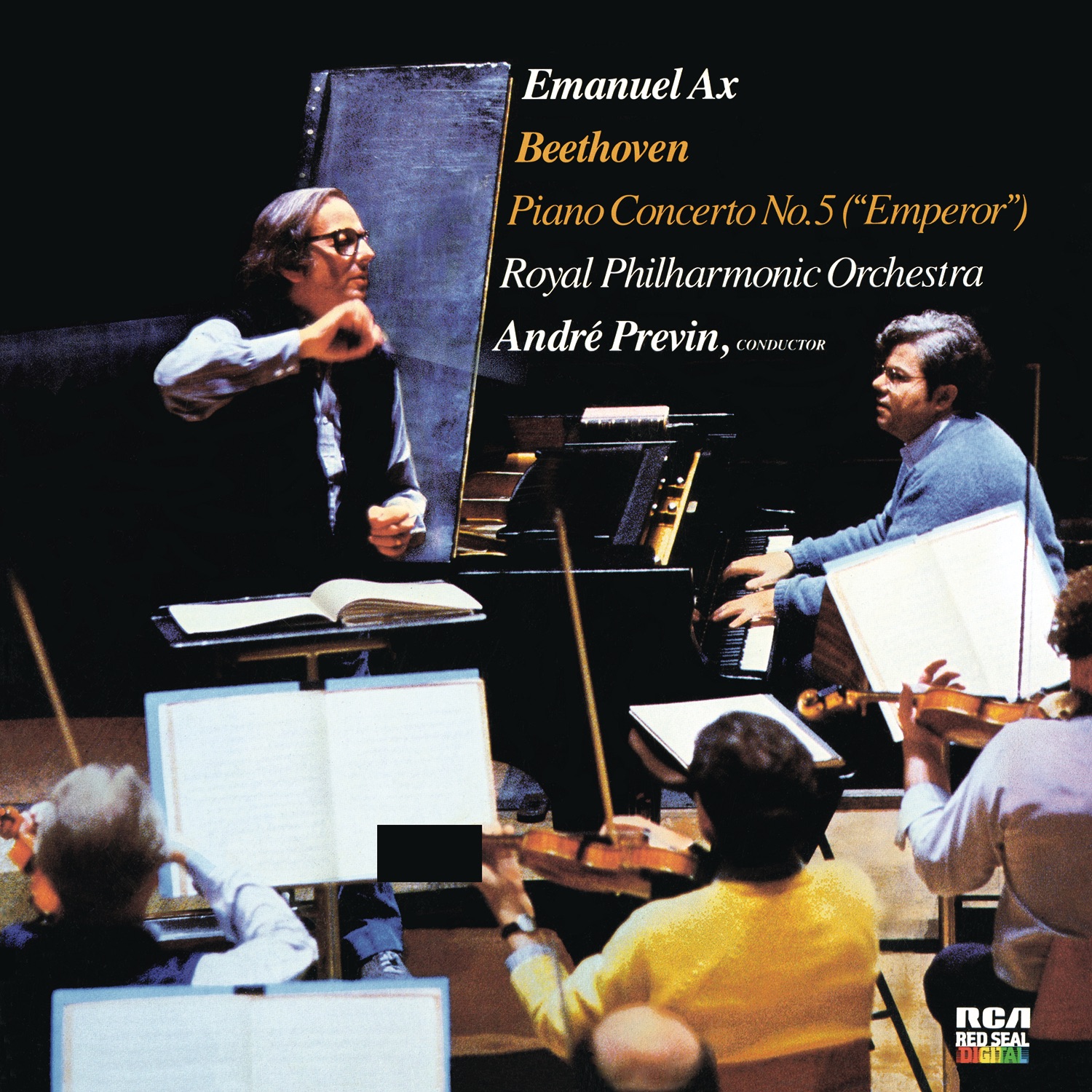 Beethoven: Piano Concerto No. 5 "Emperor" & Fantasia in C Minor, Op. 80 album cover