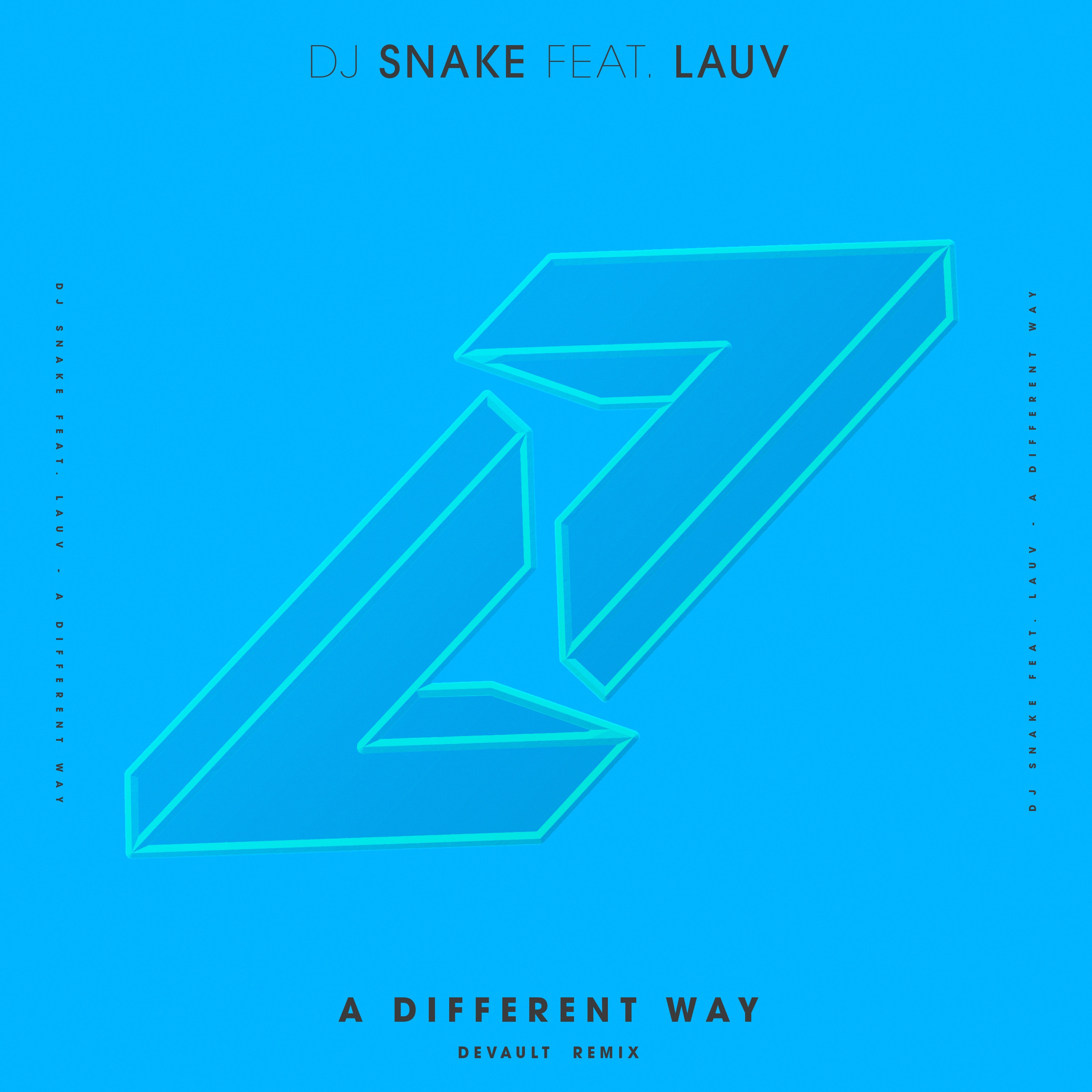 A Different Way (feat. Lauv) [DEVAULT Remix] - Single album cover