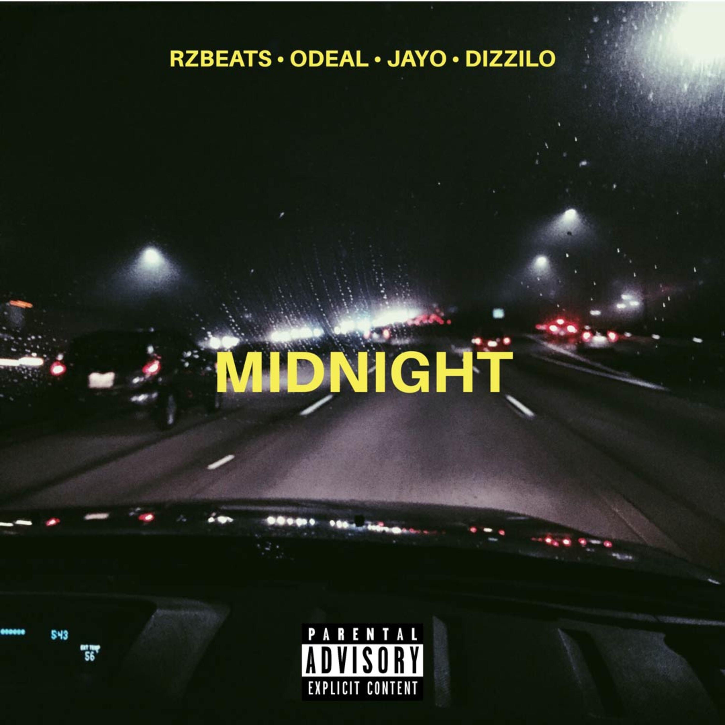 Midnight (feat. Odeal, Jayo & Dizzilo) - Single album cover