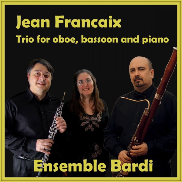 Jean Francaix - Trio for Oboe, Bassoon and Piano - EP album cover