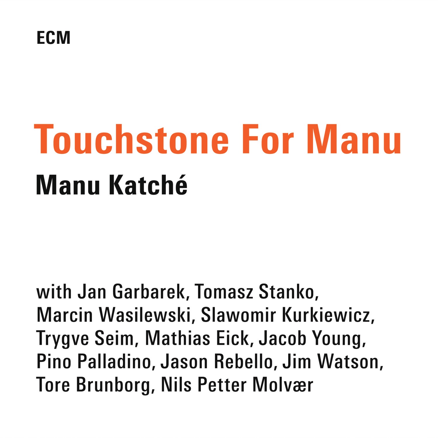 Touchstone For Manu album cover
