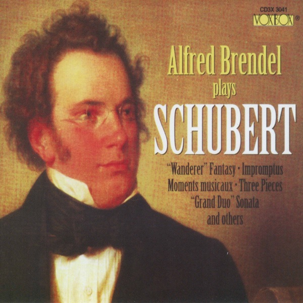 Brendel Plays Schubert album cover