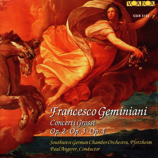 Geminiani: Concerti grossi, Opp. 2-4 album cover