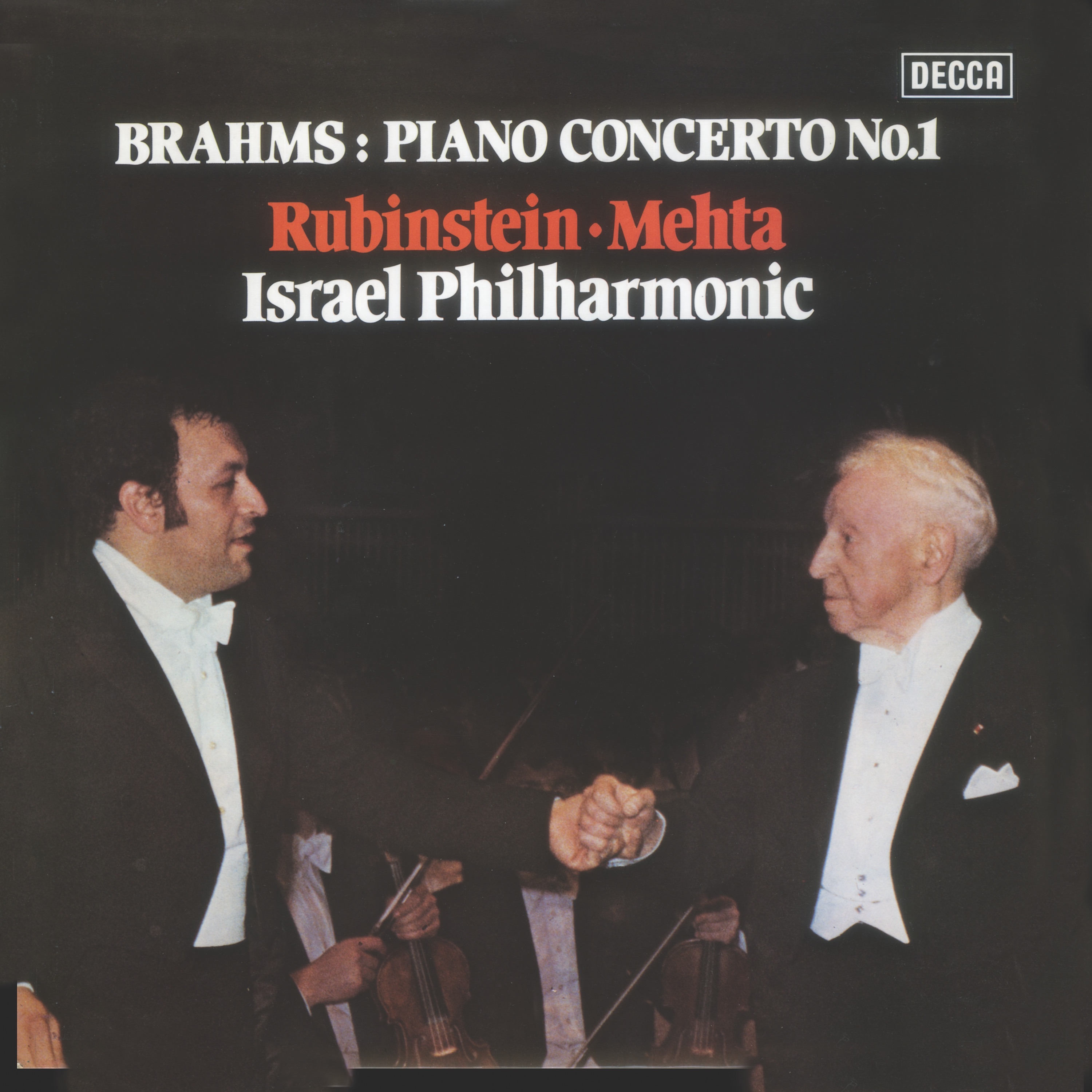 Brahms: Piano Concerto No. 1 album cover