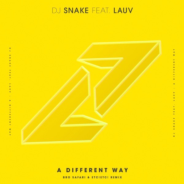 A Different Way (feat. Lauv) [Bro Safari & ETC!ETC! Remix] - Single album cover