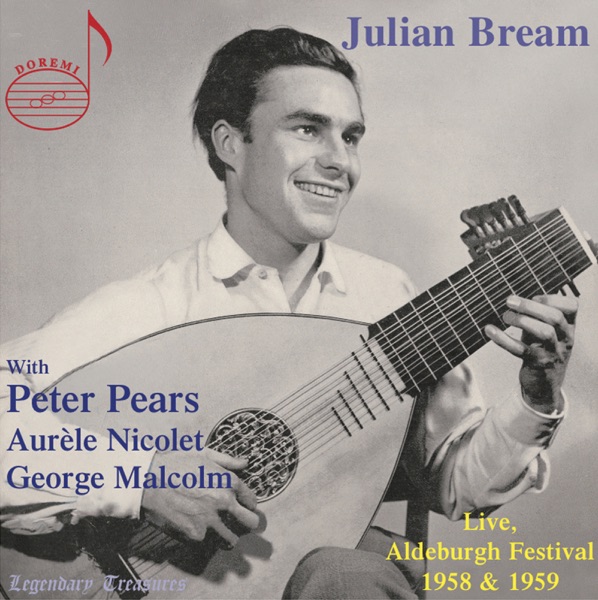 Julian Bream: Live from Aldeburgh Festival 1958 & 1959 album cover